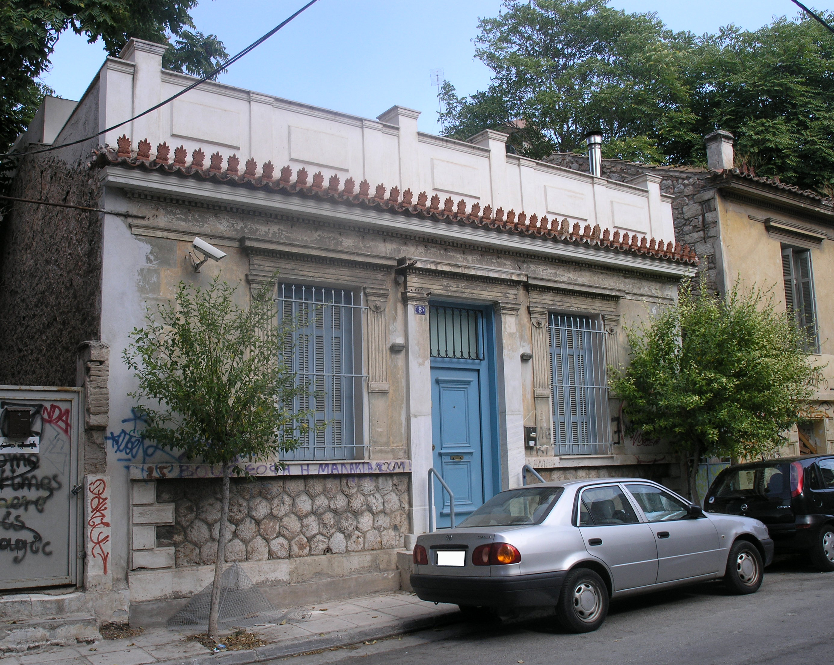 View of the main façade