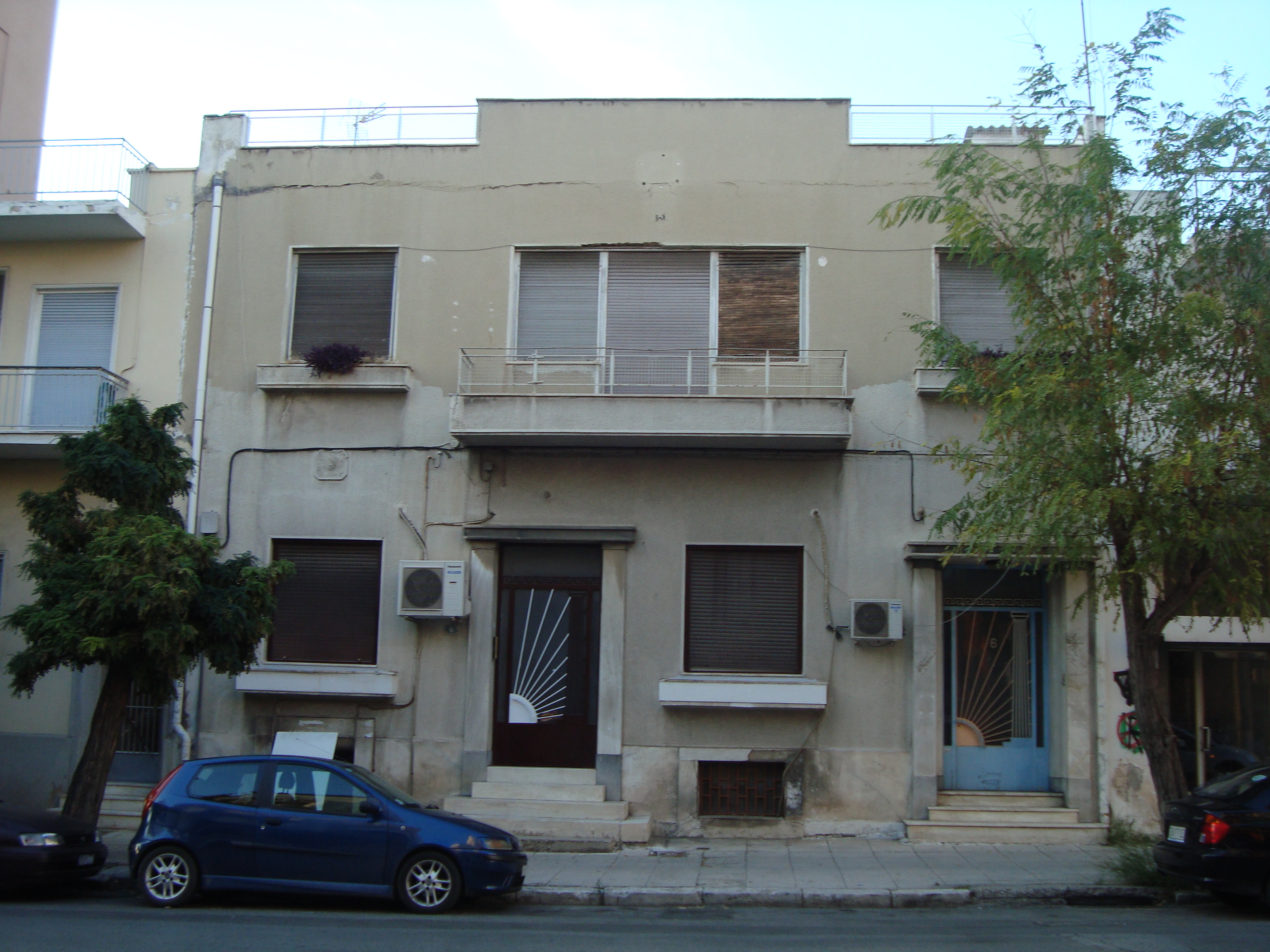 View of the main facade (2015)