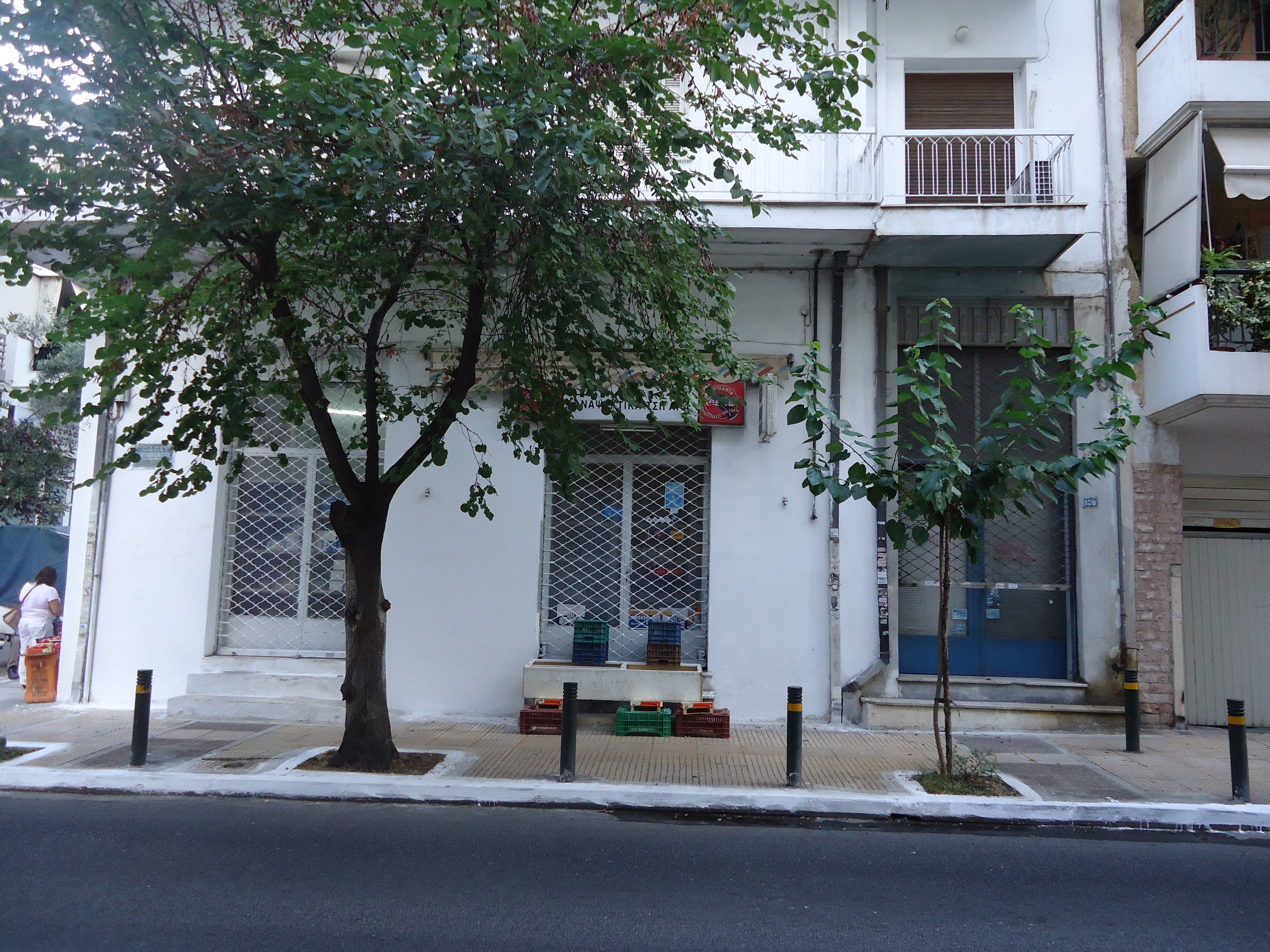 Γενική όψη ισογείου από την οδό Δημοφώντος