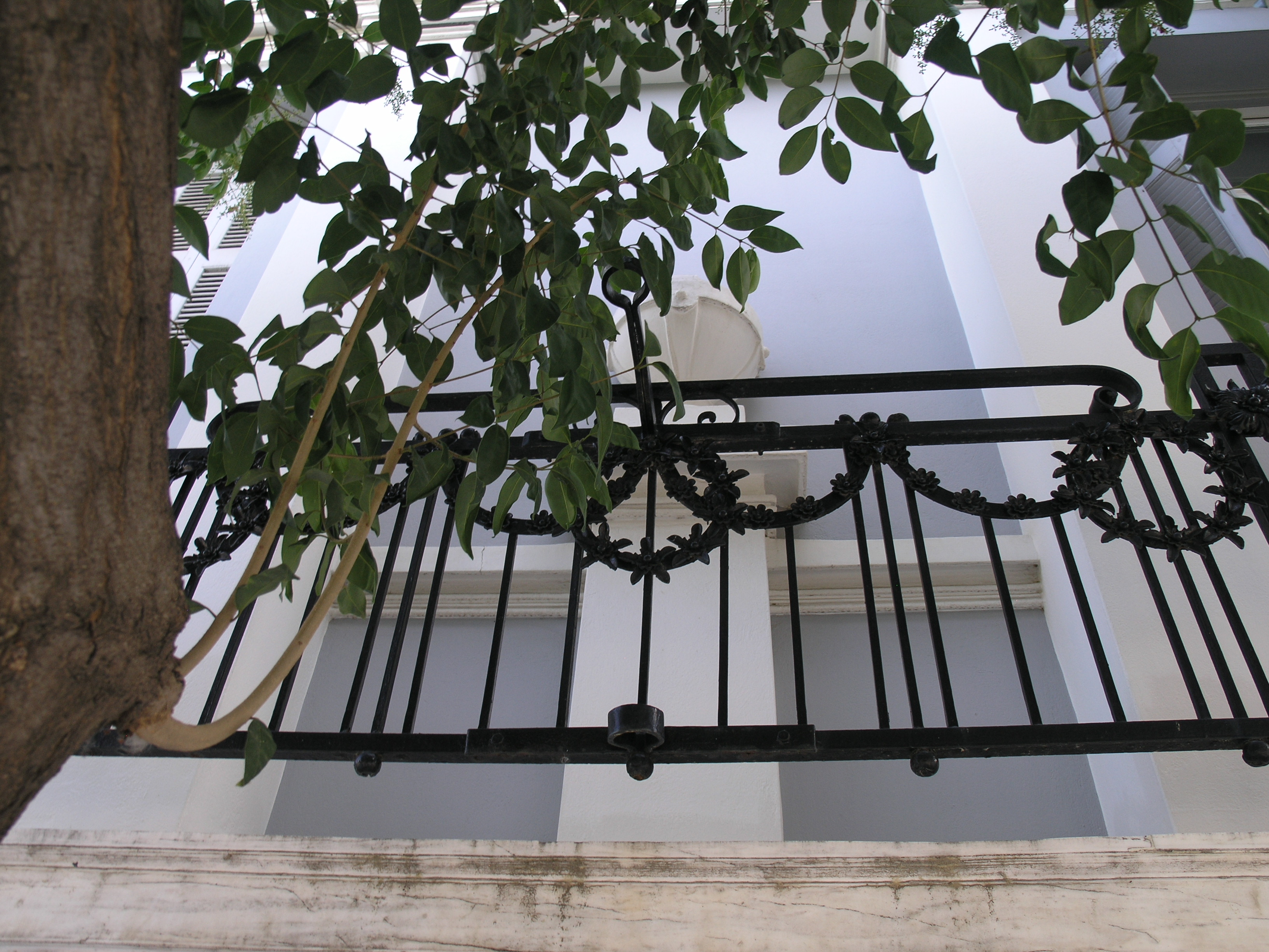Detail of balcony