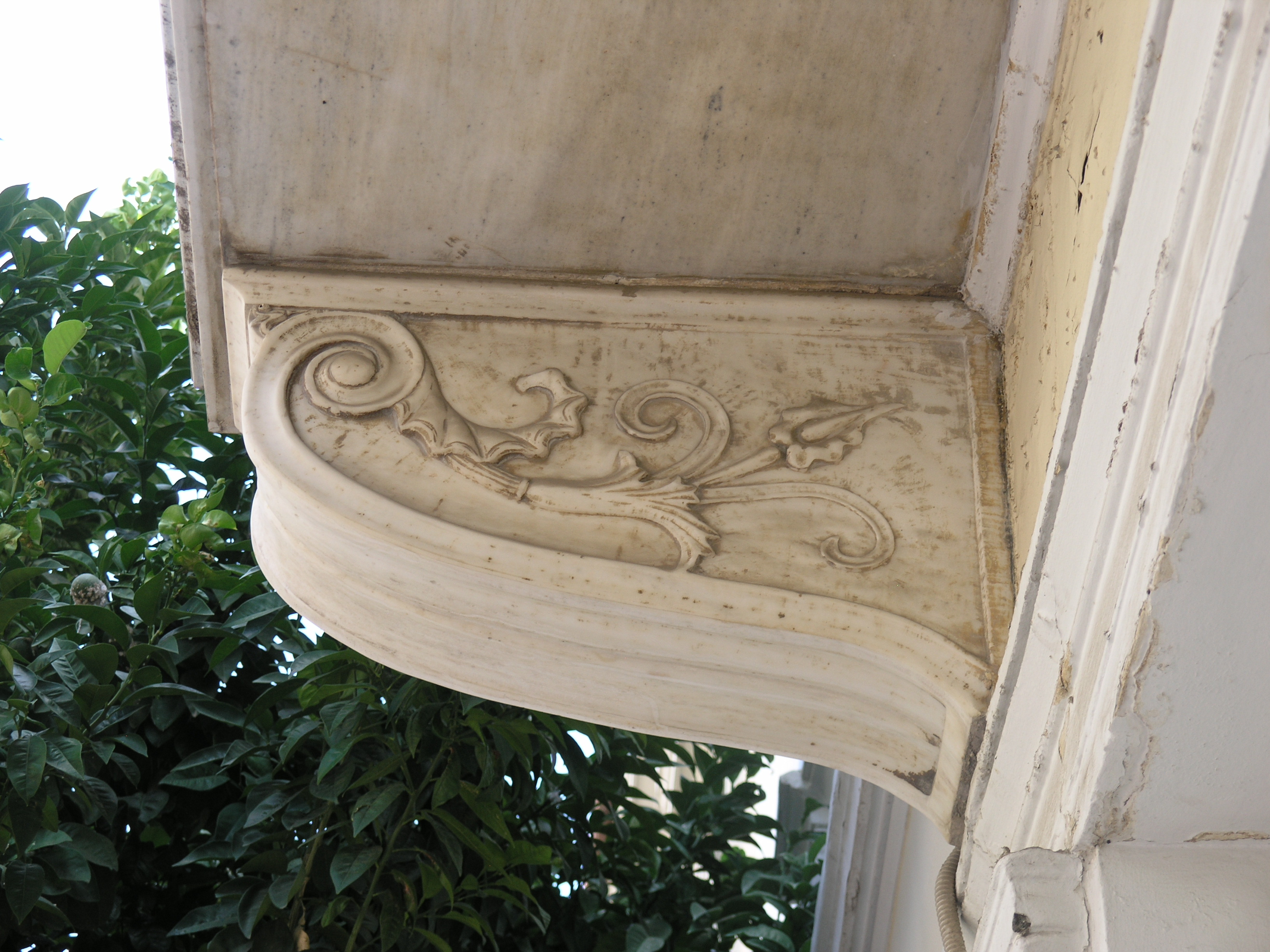 Detail of balcony