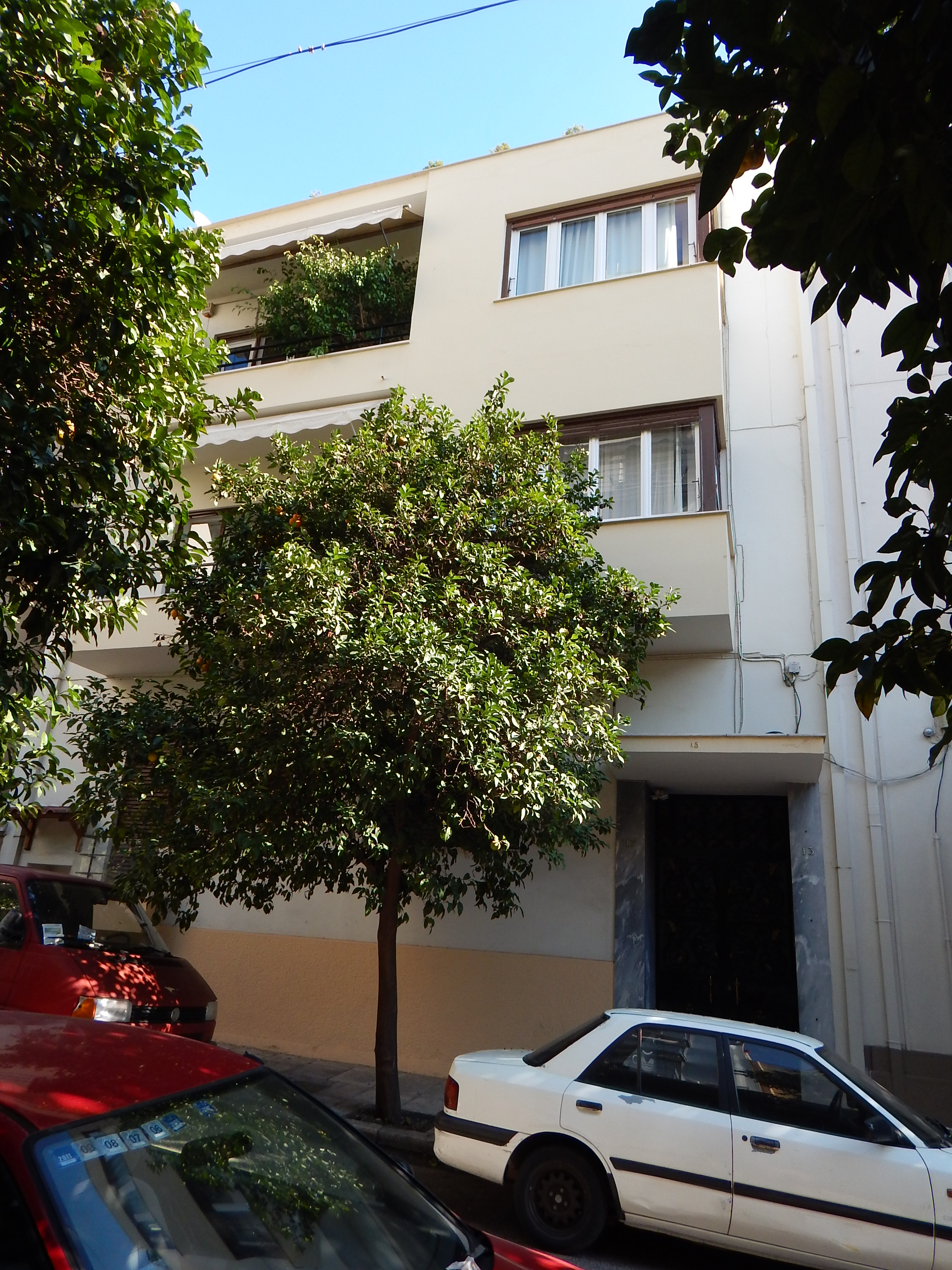 View of the main facade