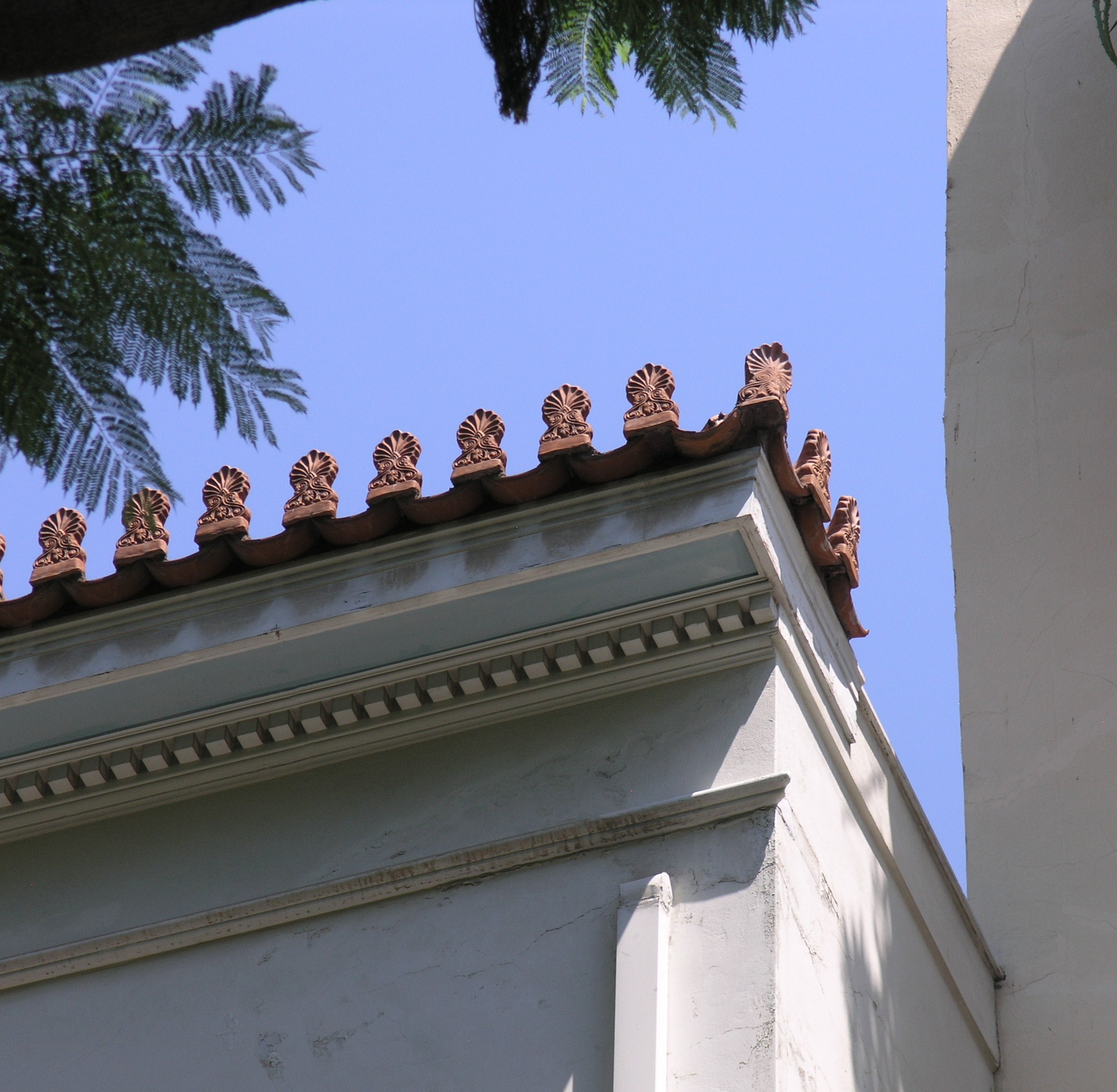 Detail of roof (2015)