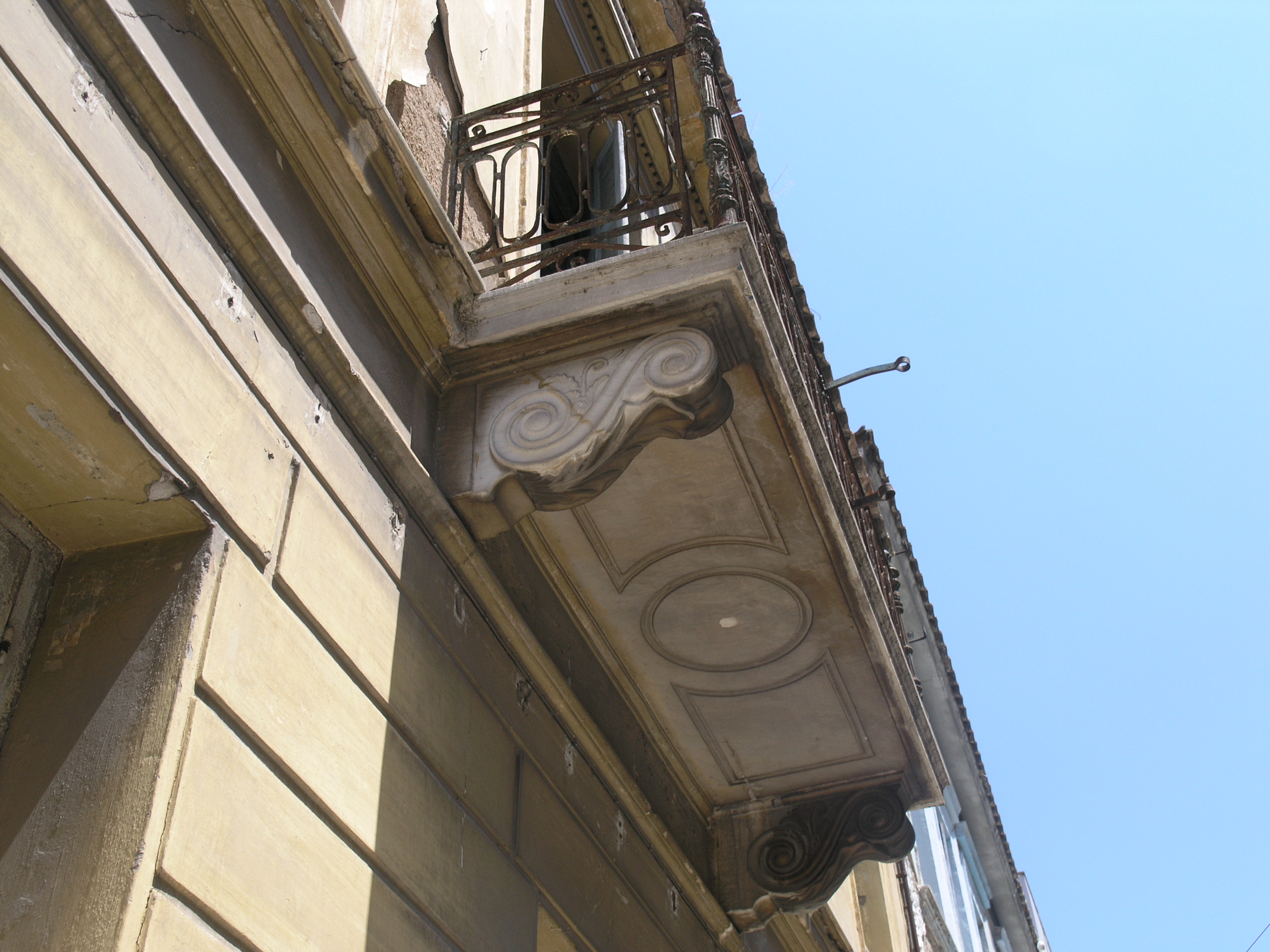 Detail of balcony