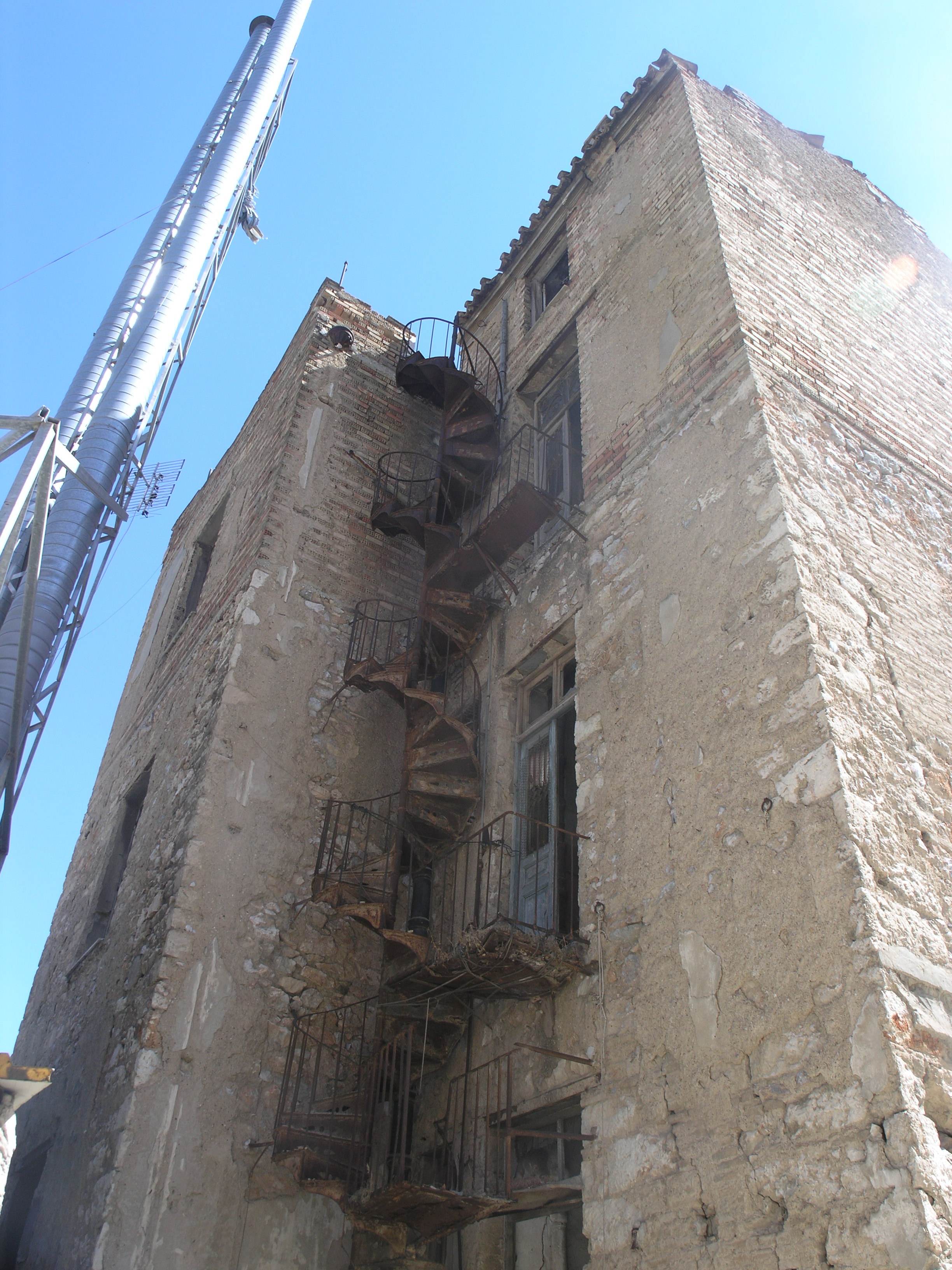 View of the staircase.