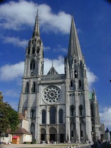 Η δυτική πρόσοψη του καθεδρικού ναού της Chartres
http://www.en.wikipedia.org/
wiki/Cathedral_of_Chartres