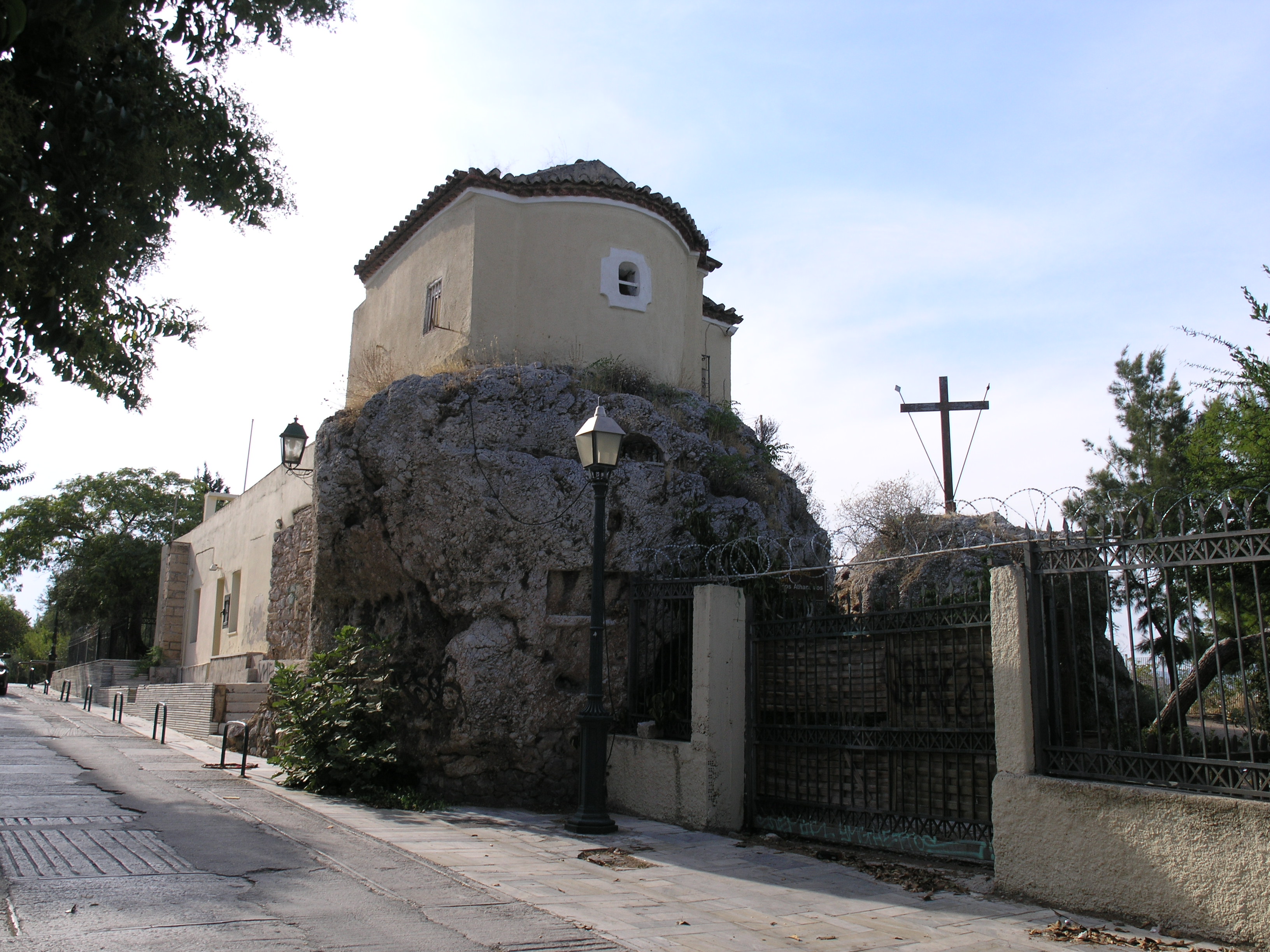 General view of the building - back side