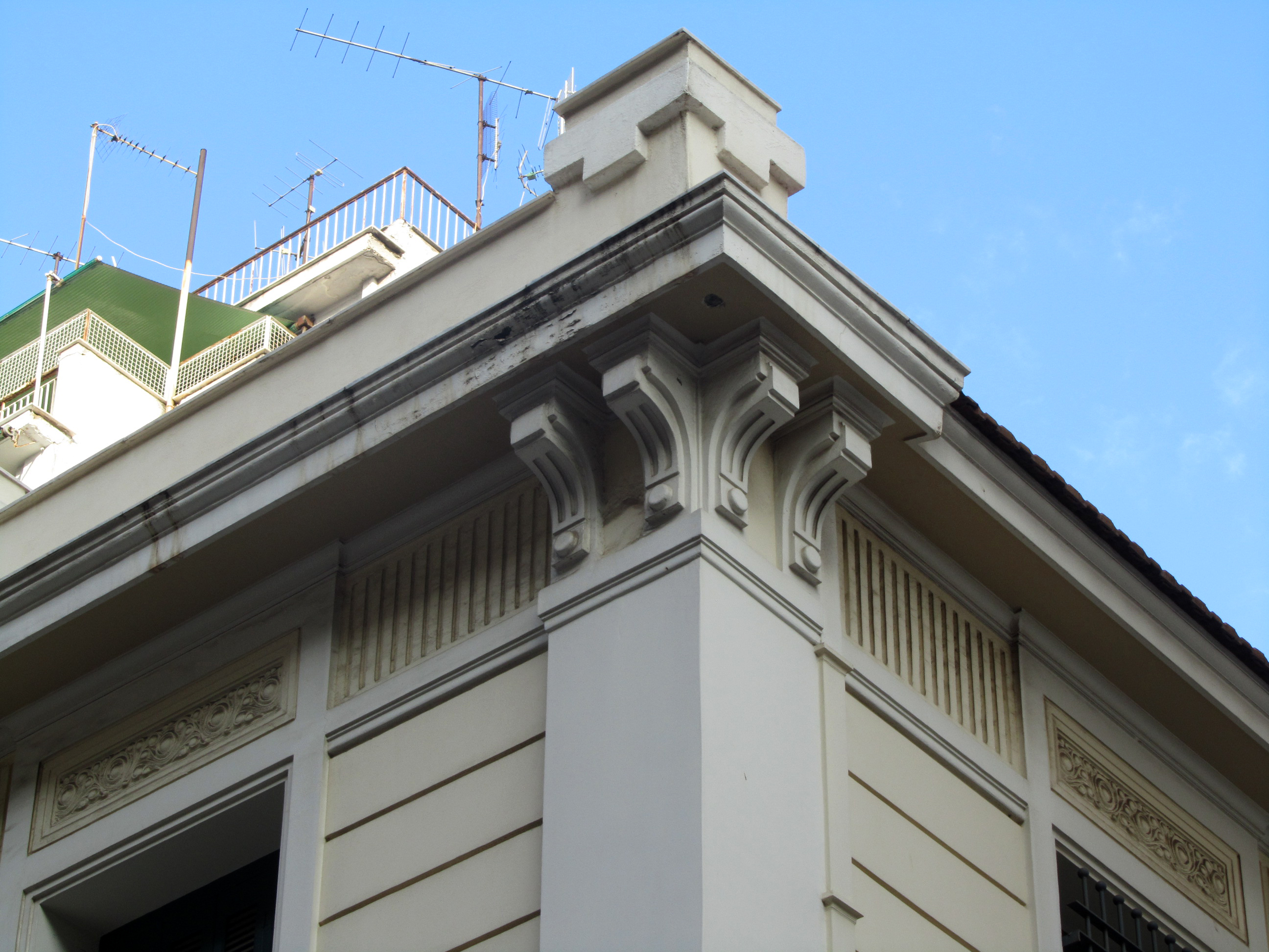 Detail of roof