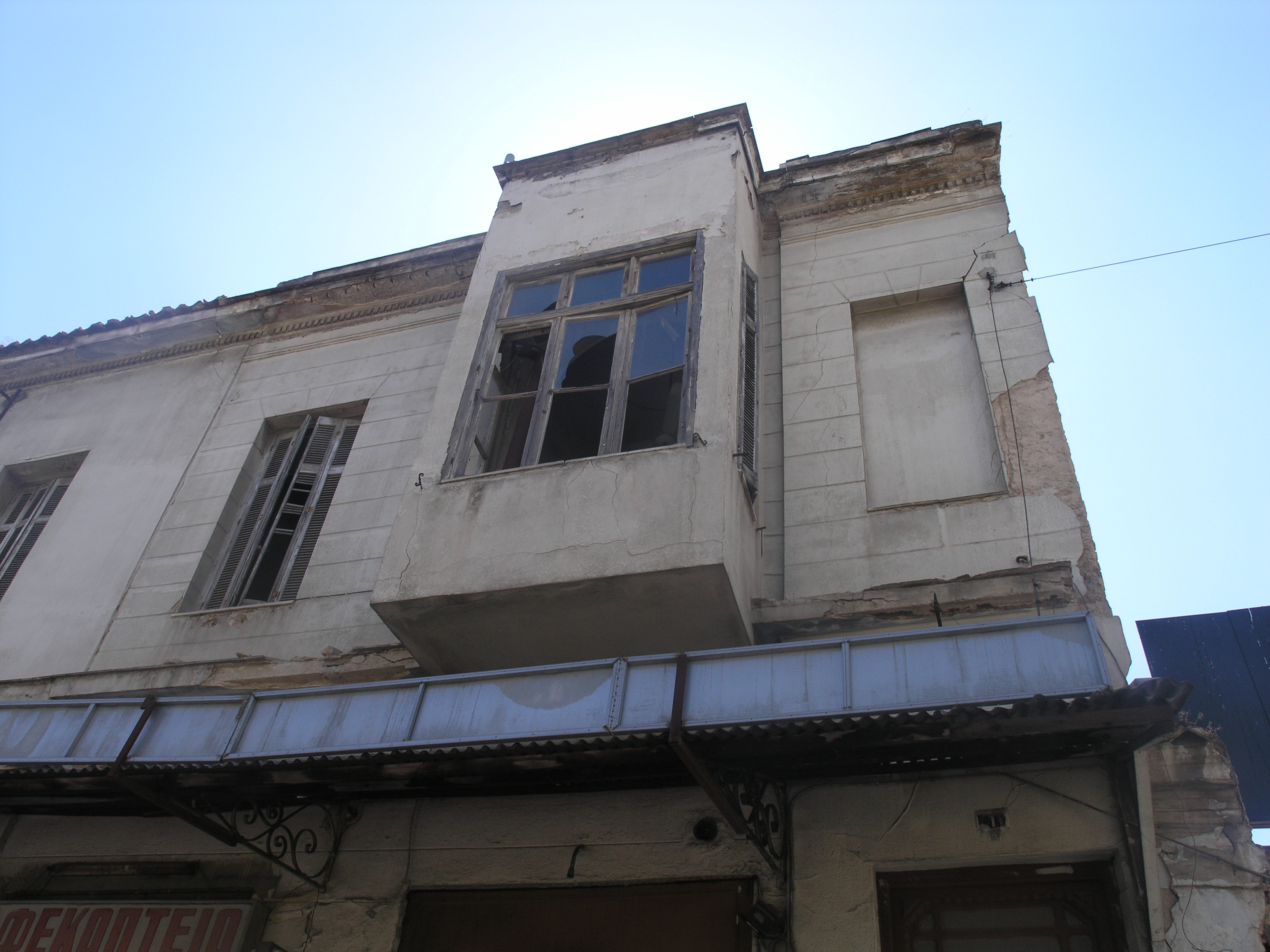 Λεπτομέρεια παραθύρου πλάγιας όψης