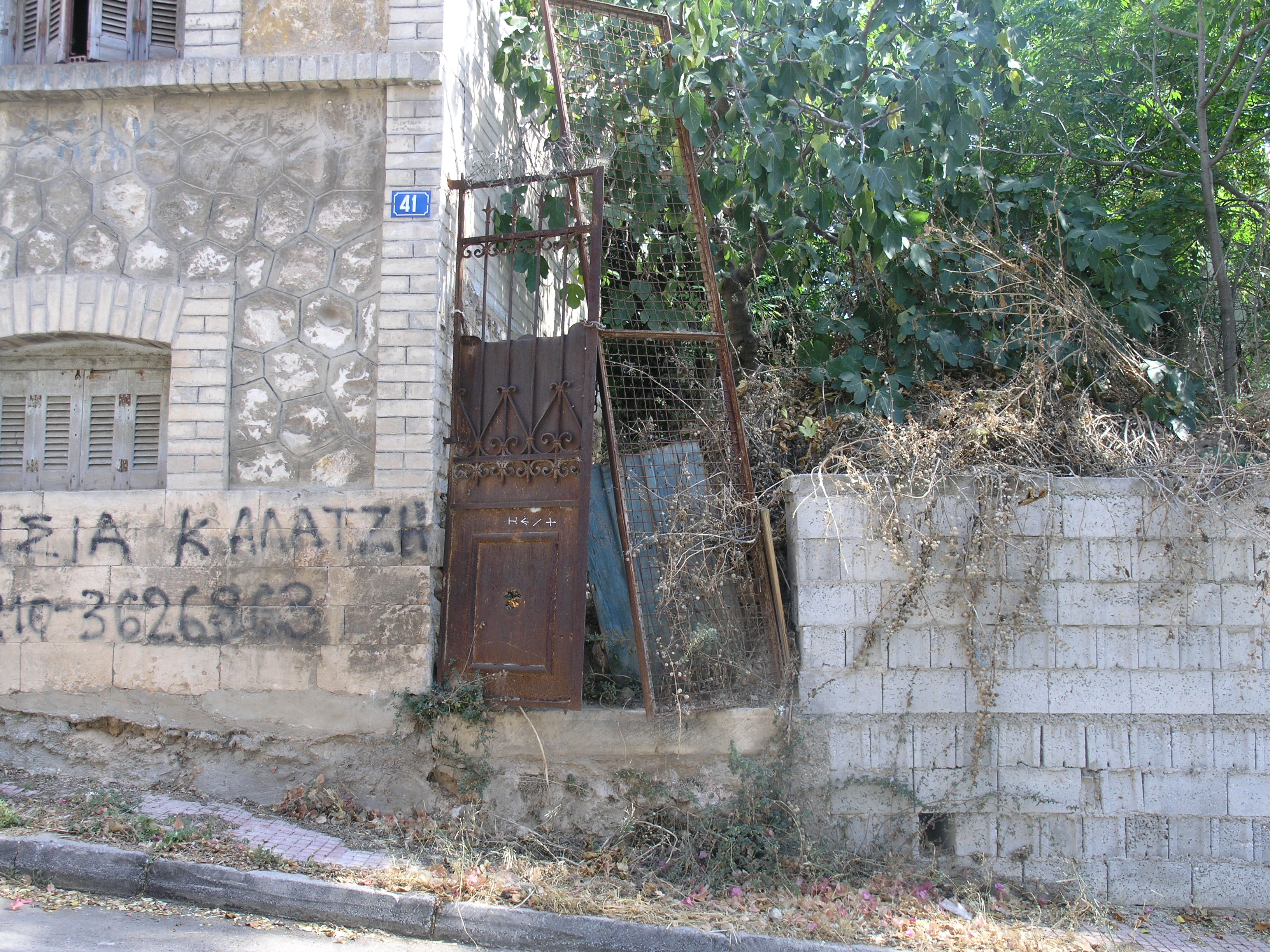 Λεπτομέρεια εισόδου