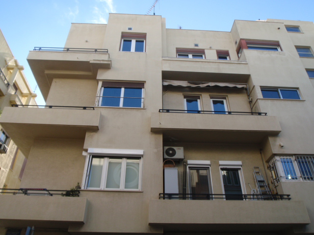 Λεπτομέρεια όψης επί της οδού Πιττακού