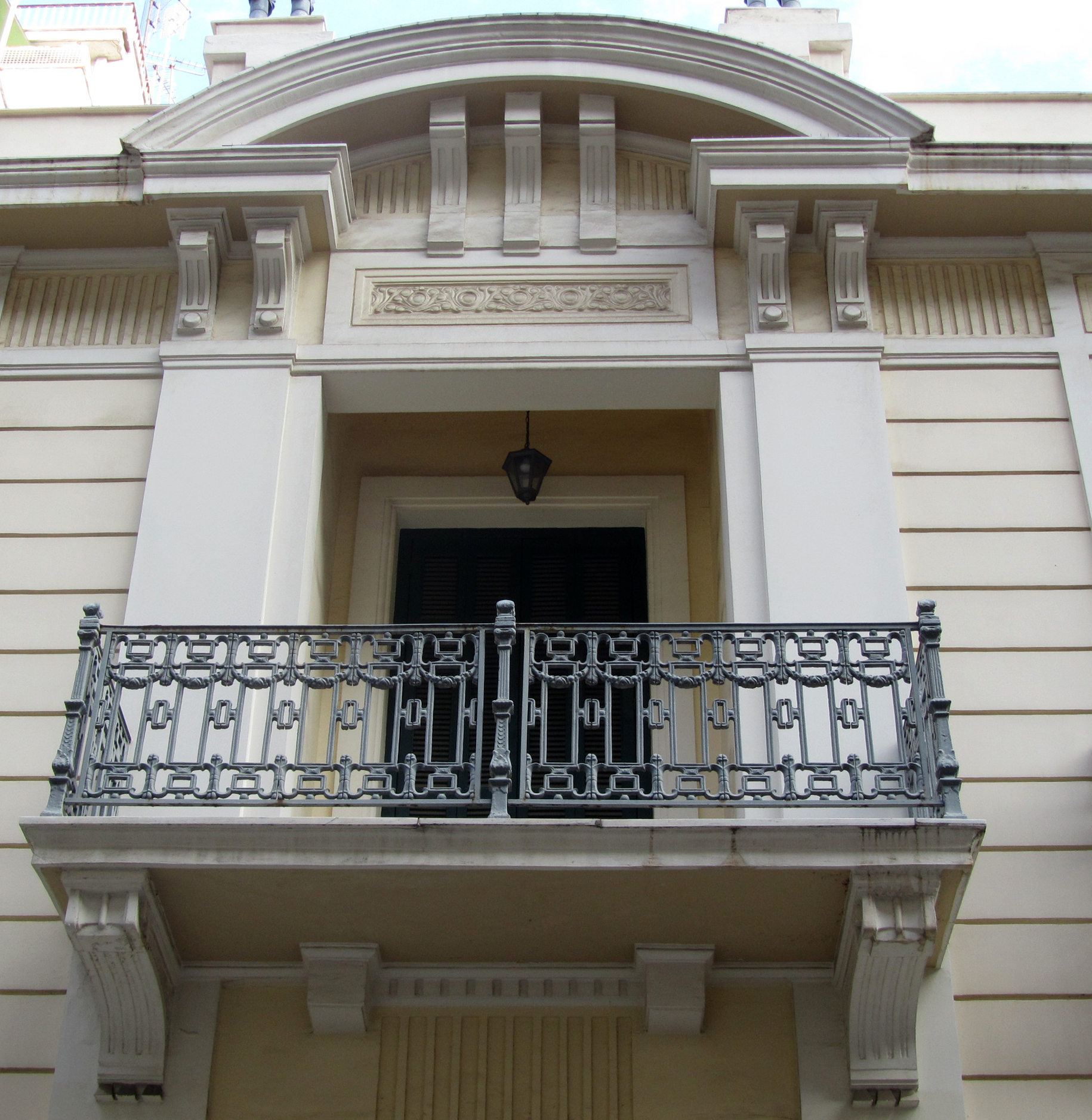 View of the balcony