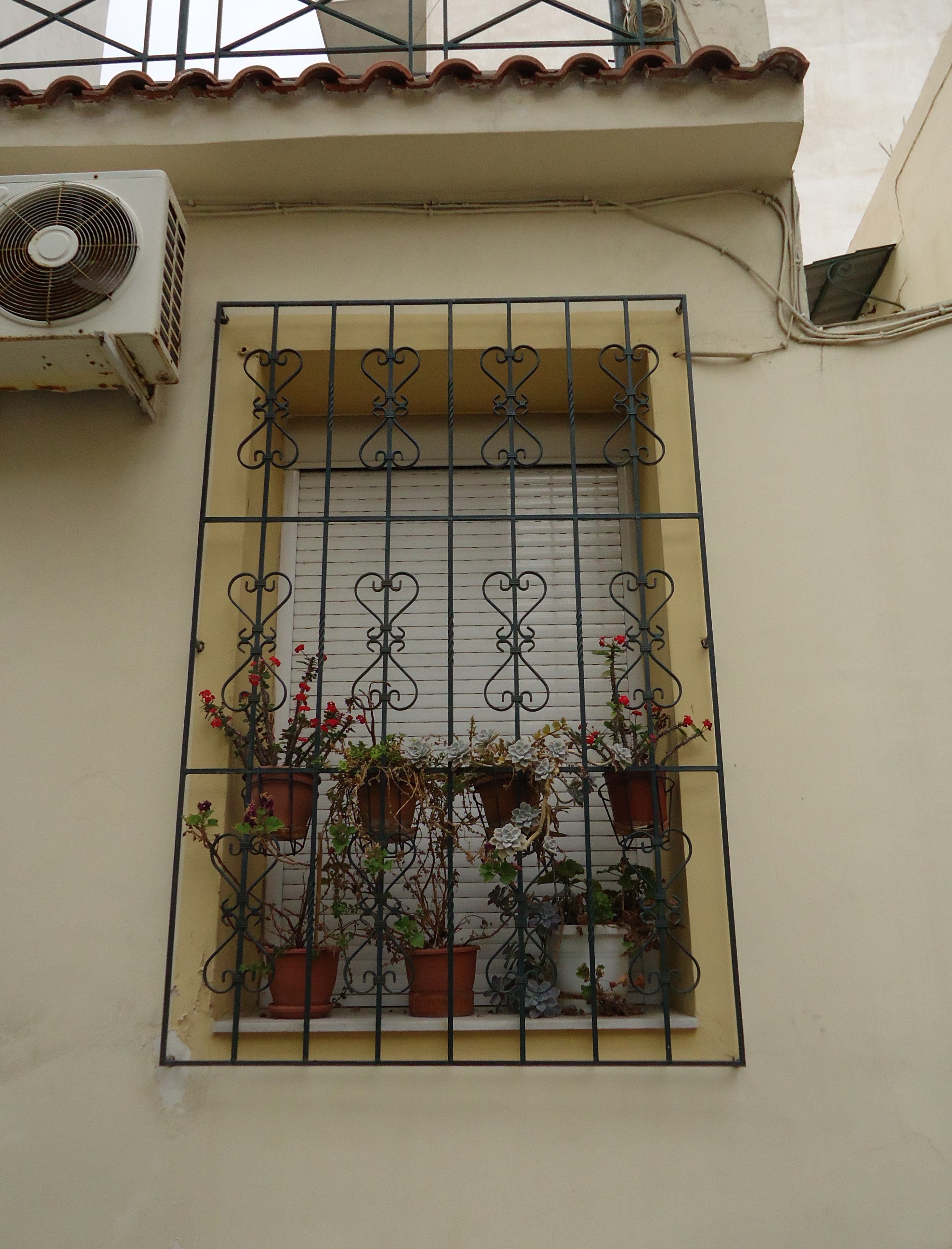 View of the window