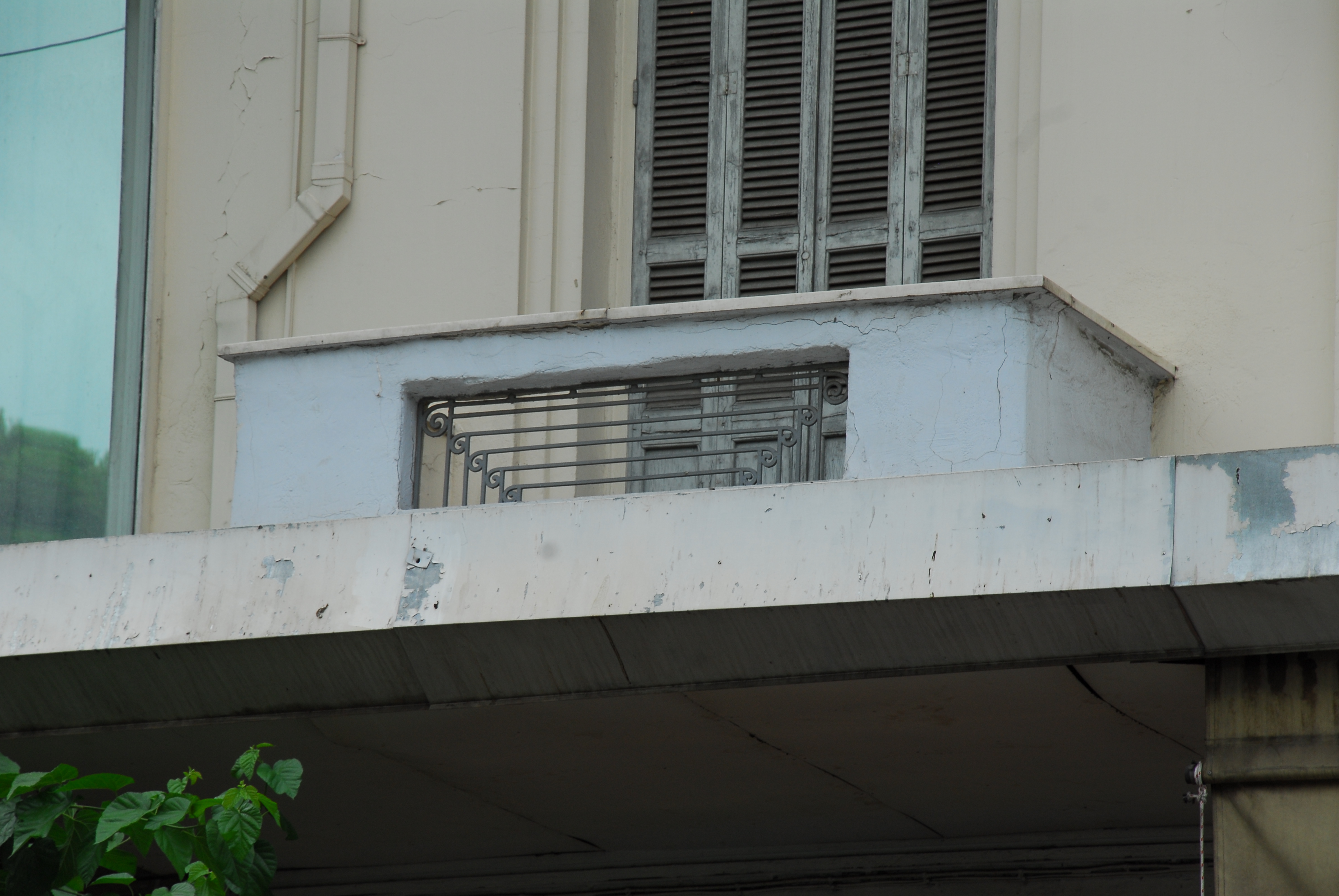 Balcony and railings