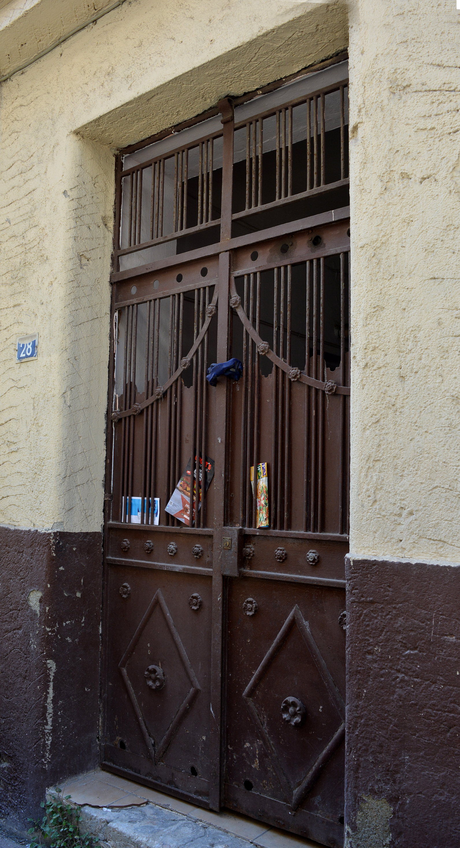 View of the yard door