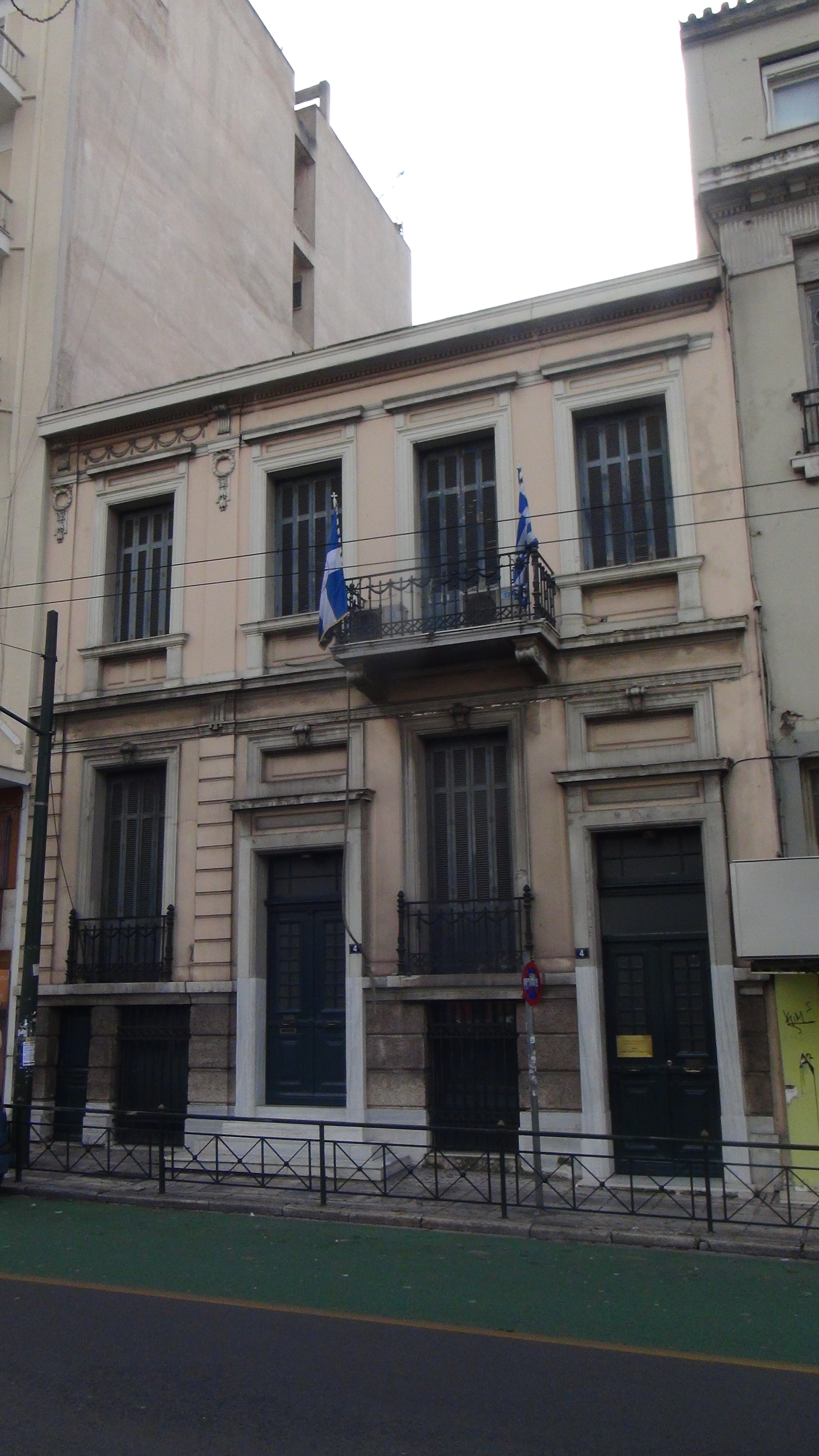 View of the main facade (2014)