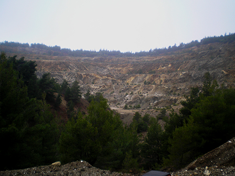 Ορυχείο Υψηλή Ράχη στη θέση Βοριά Ρέμα