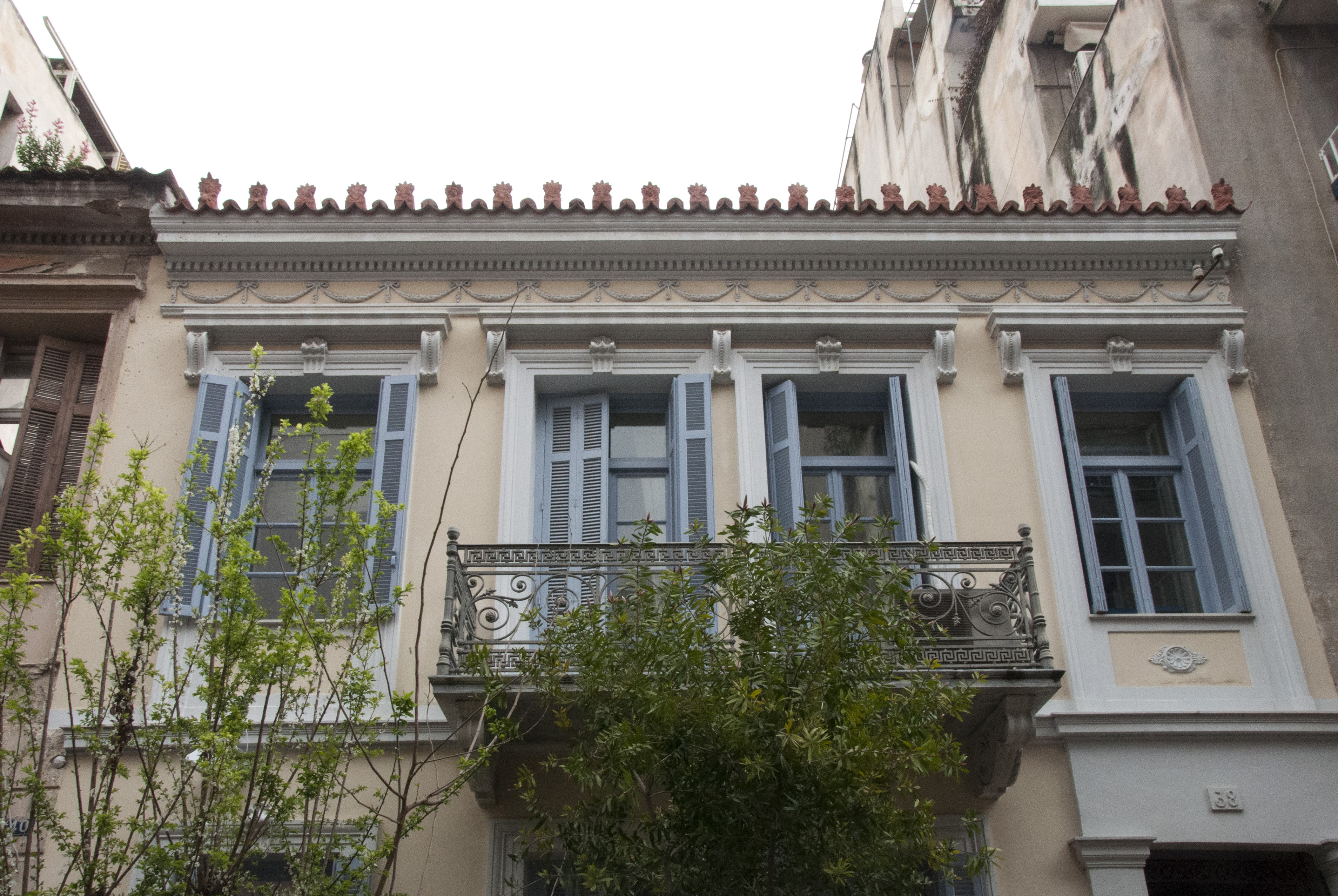 Λεπτομέρεια κύριας όψης