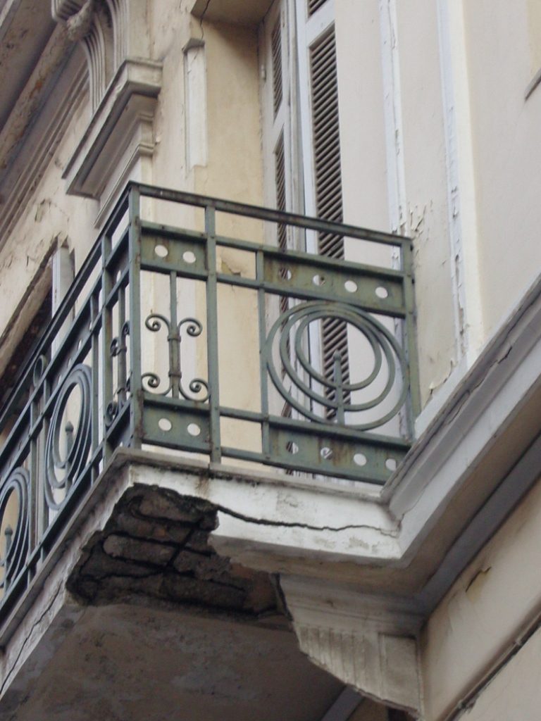Detail of the balcony (2013)