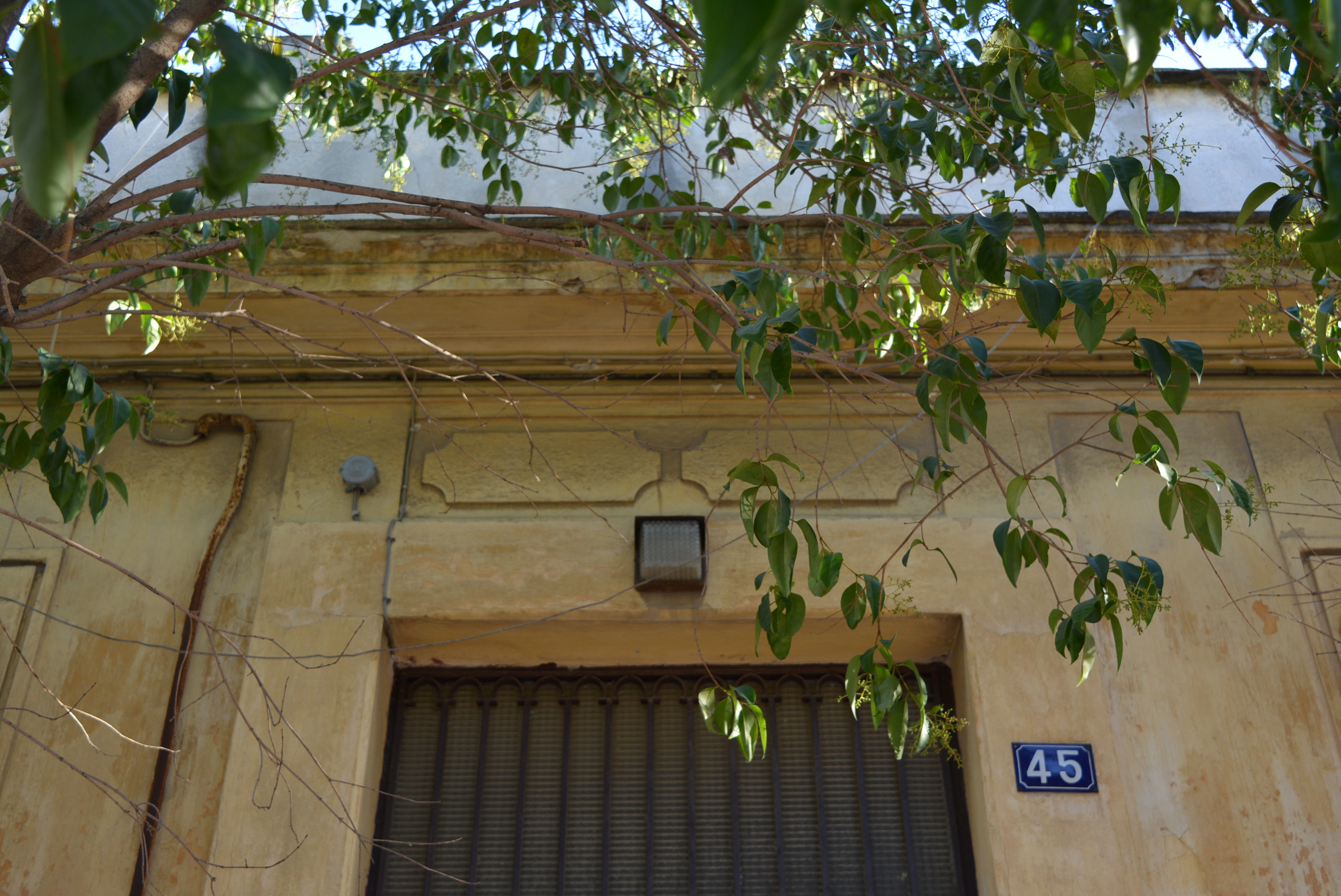Central entrance detail