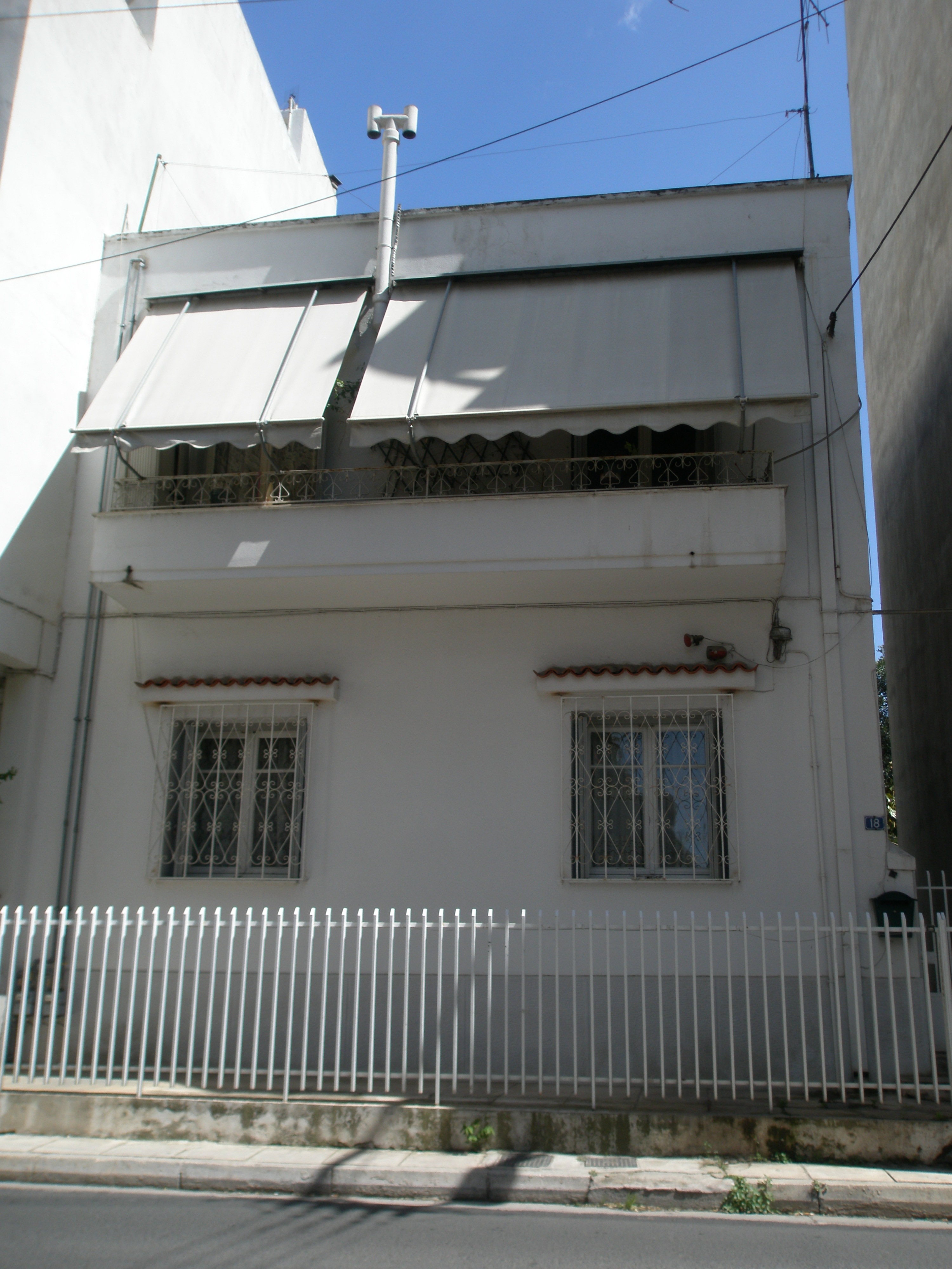 Άποψη πίσω όψης.