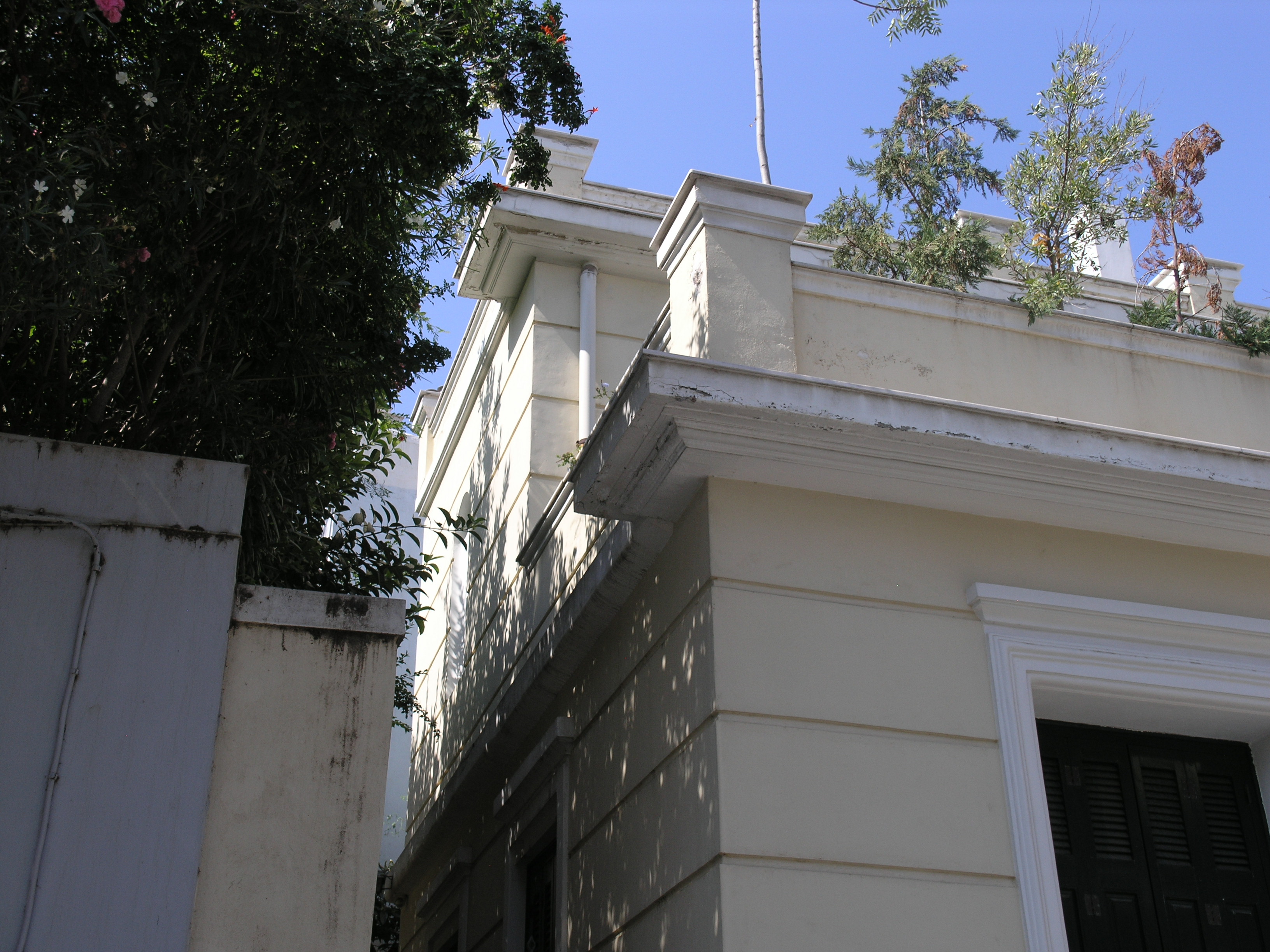 Λεπτομέρεια στέγης.