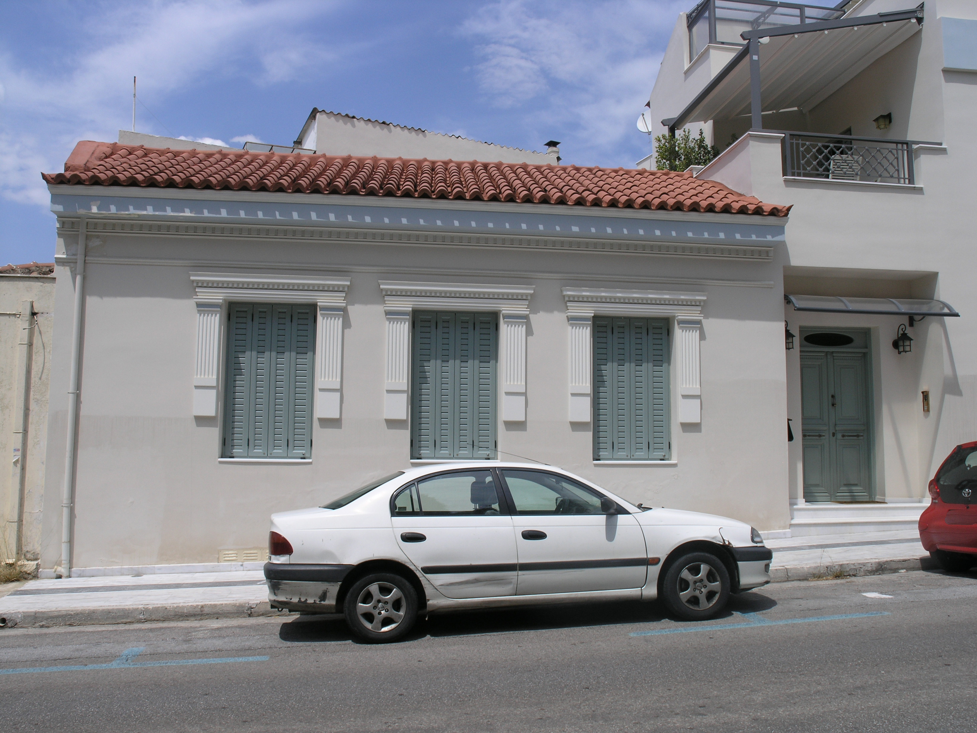 View of the main facade