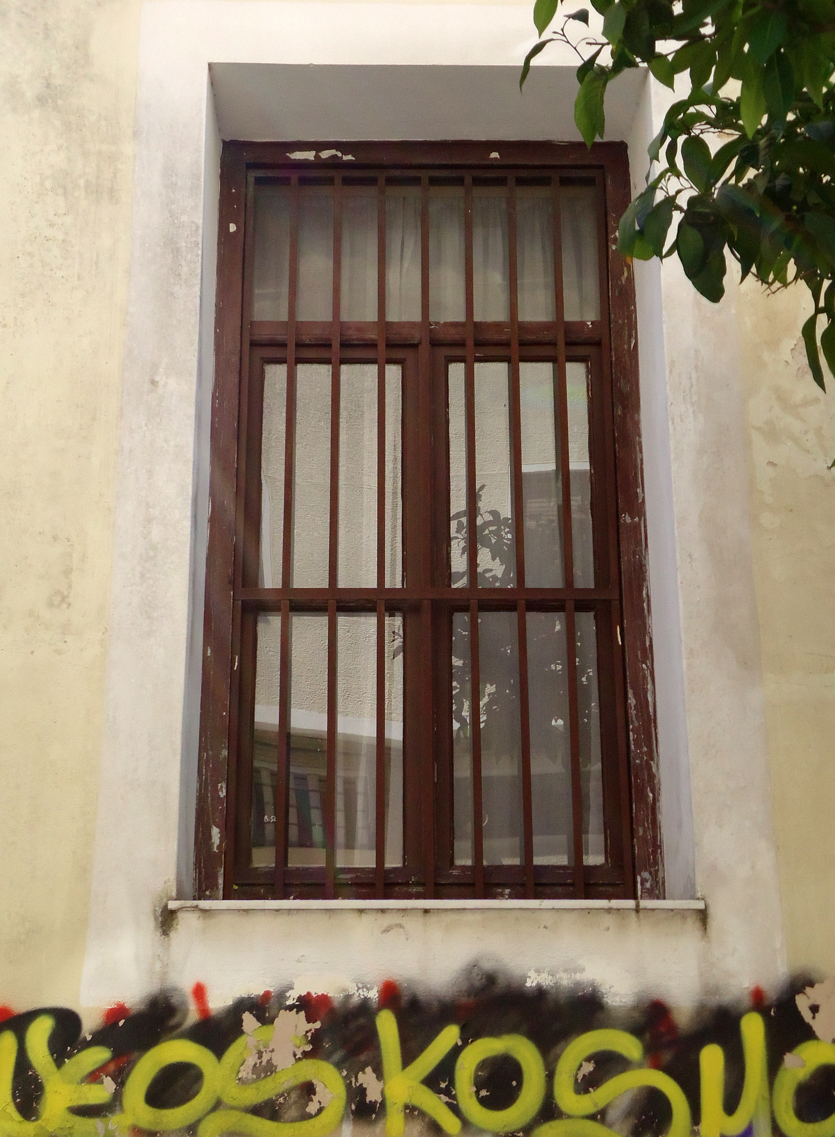 View of the window