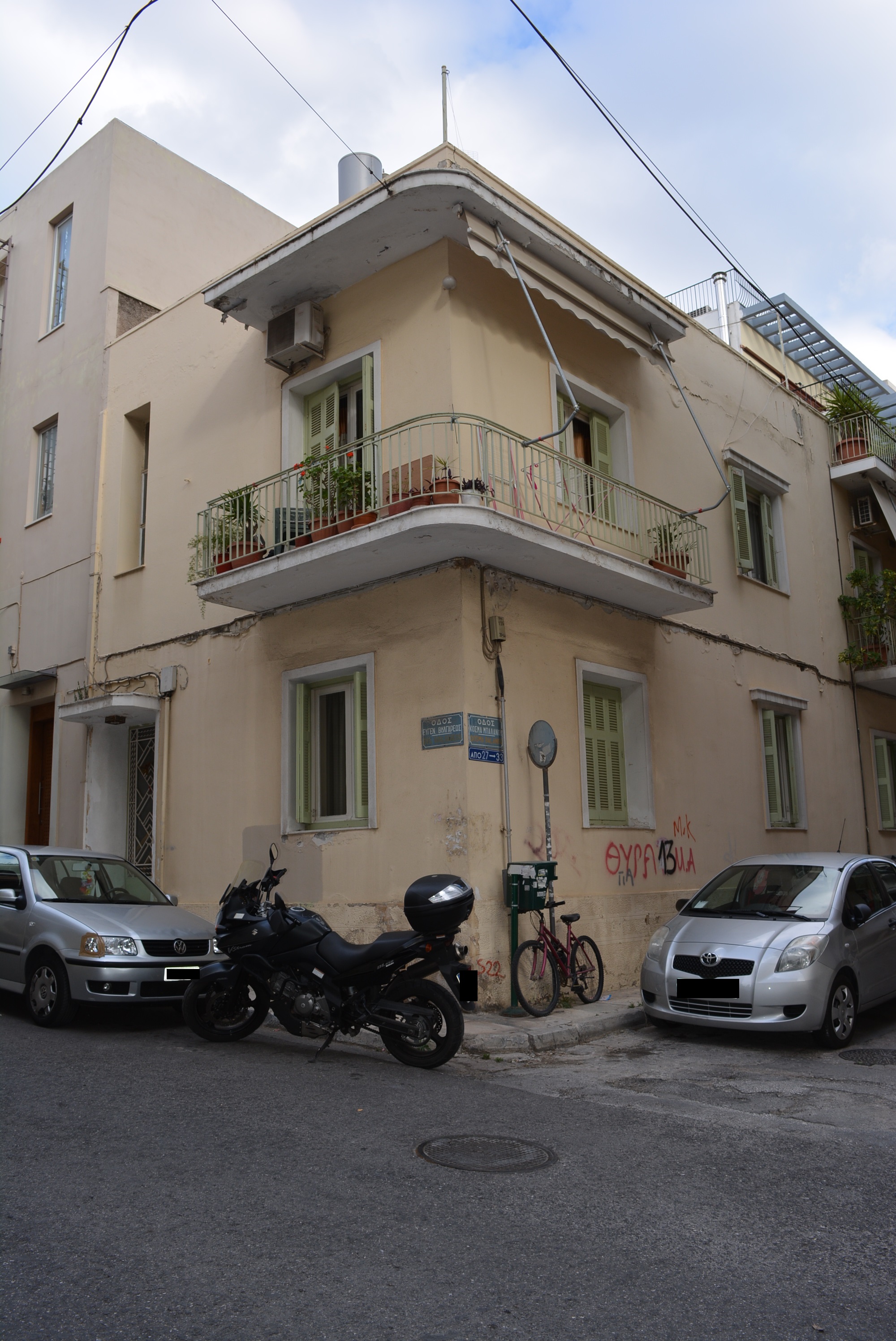 Γενική κύριας και πλάγιας όψης