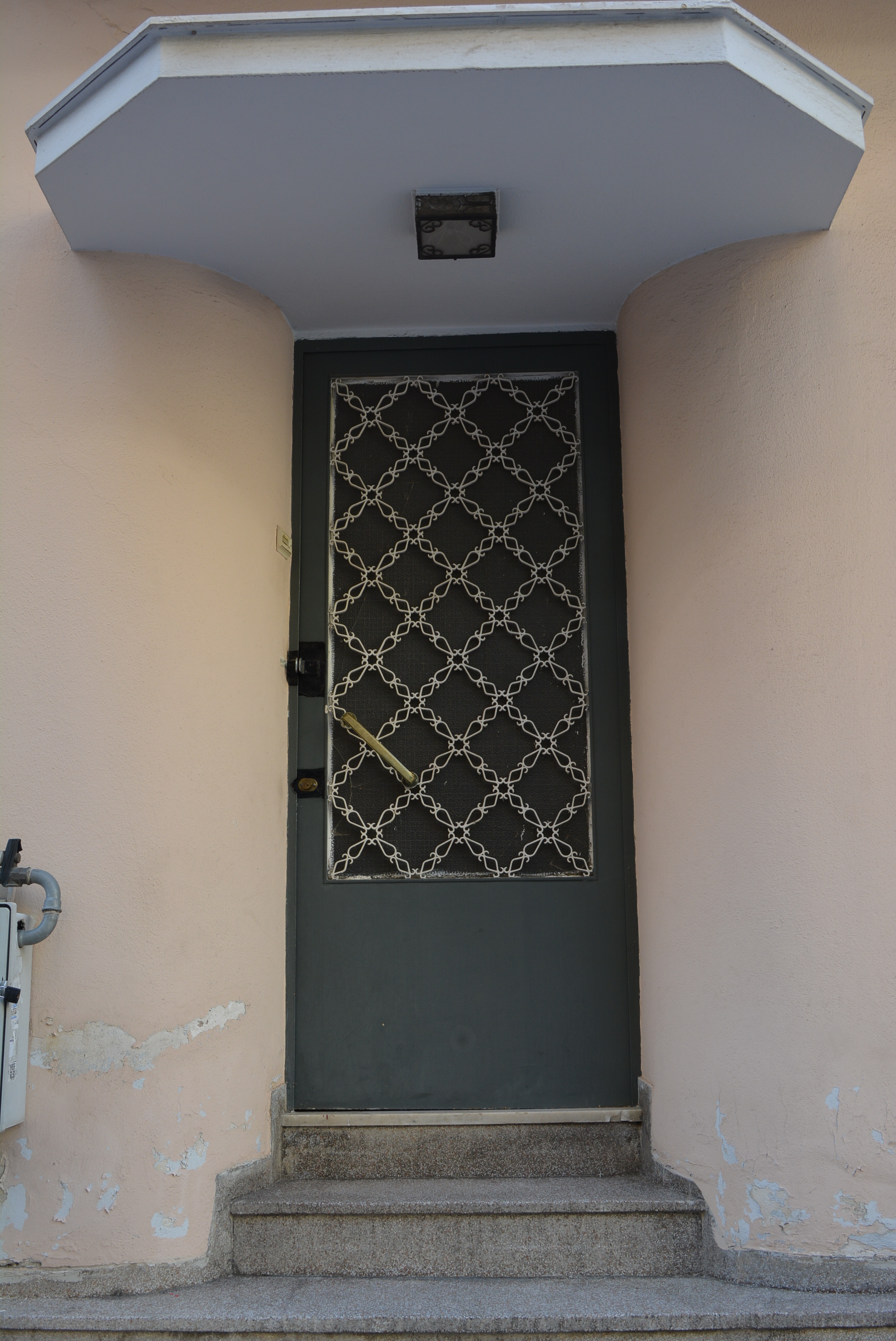 View of the main entrance