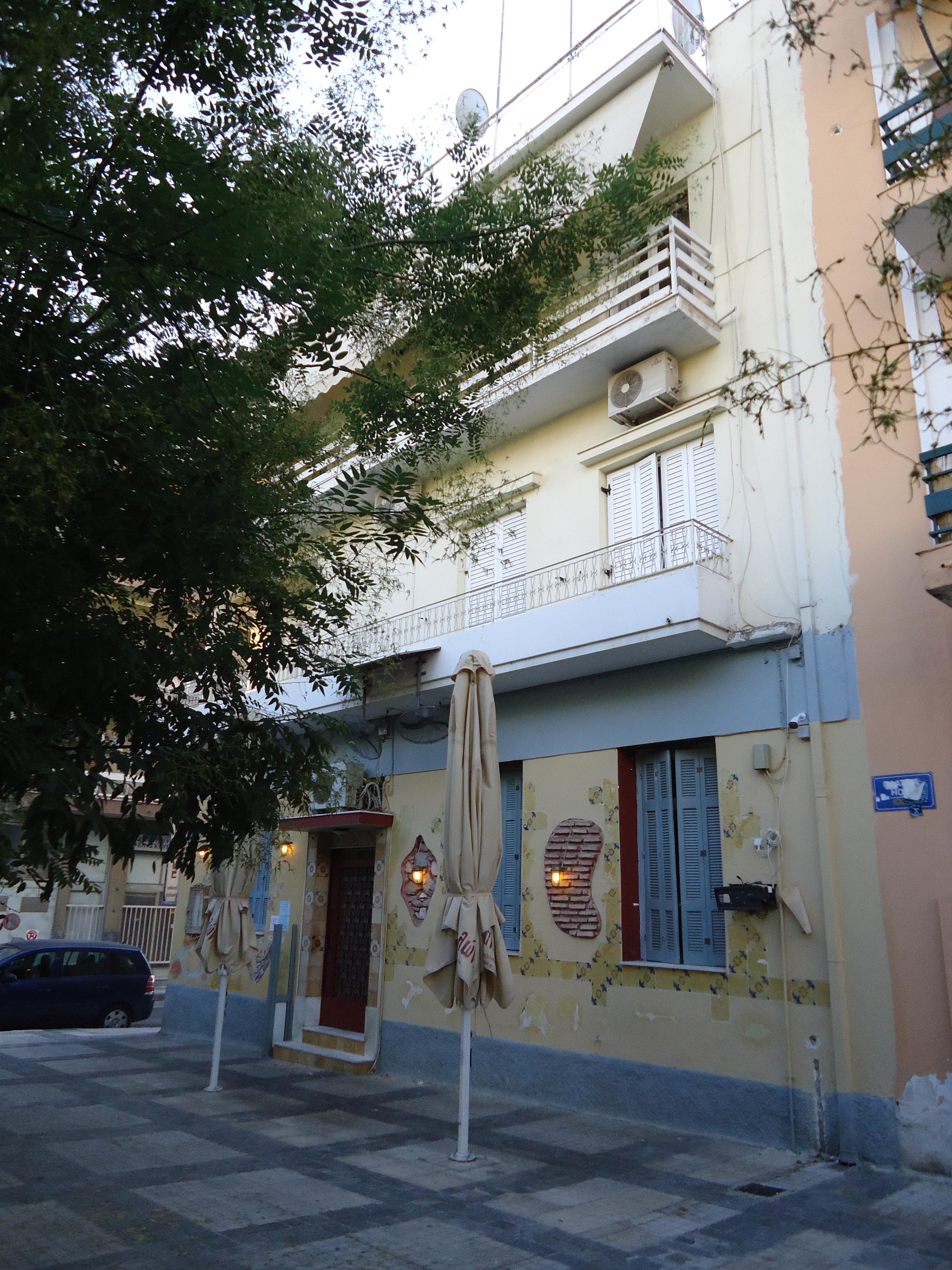 Γενική άποψη δευτερεύουσας όψης
