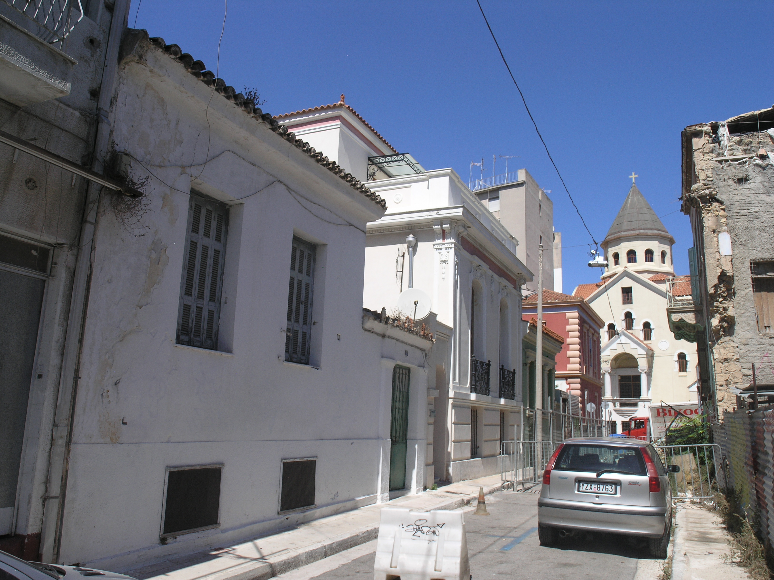 View of the main facade