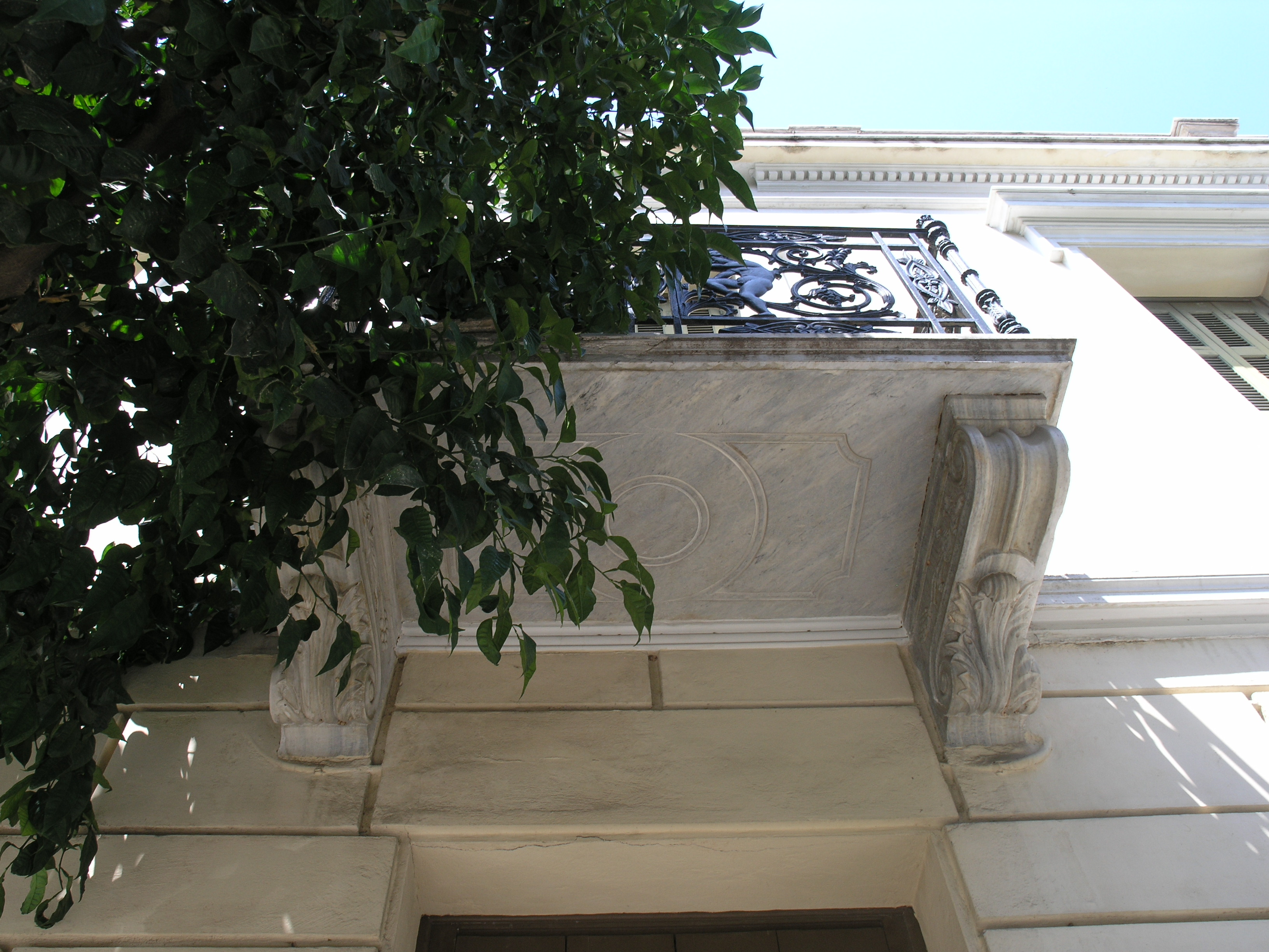 View of the balcony (2015)