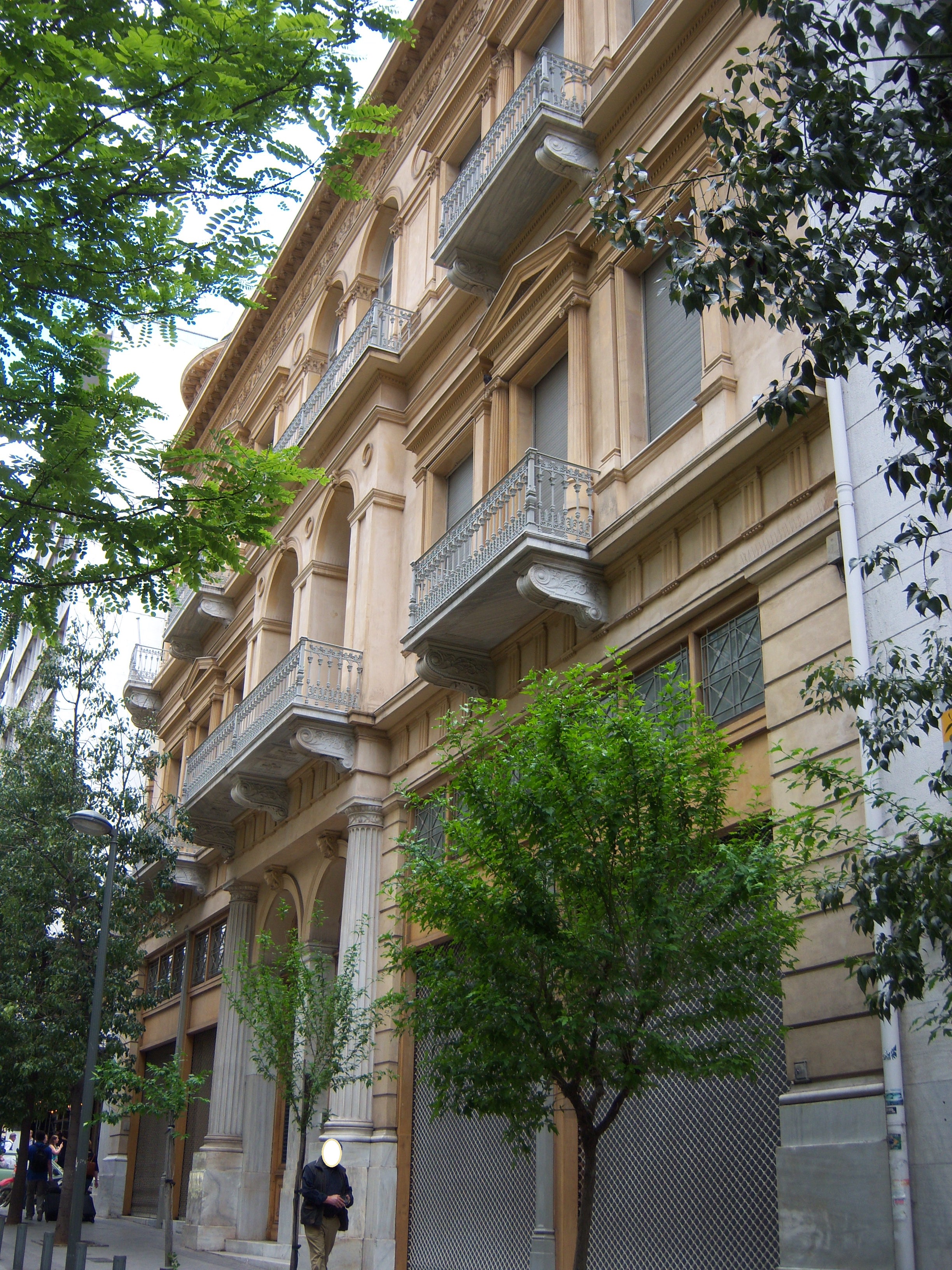 General view on Mitropoleos street
