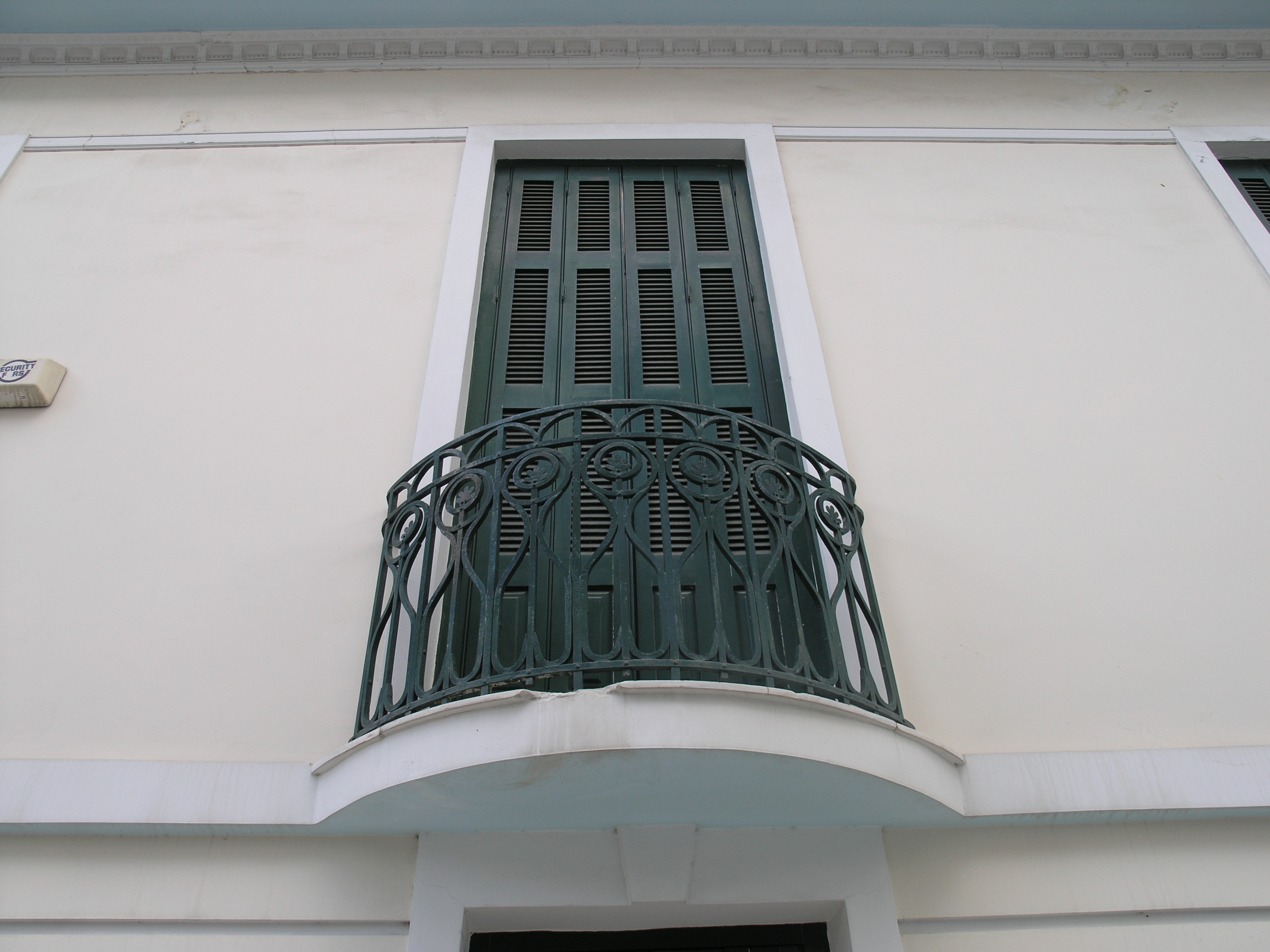 Detail of balcony