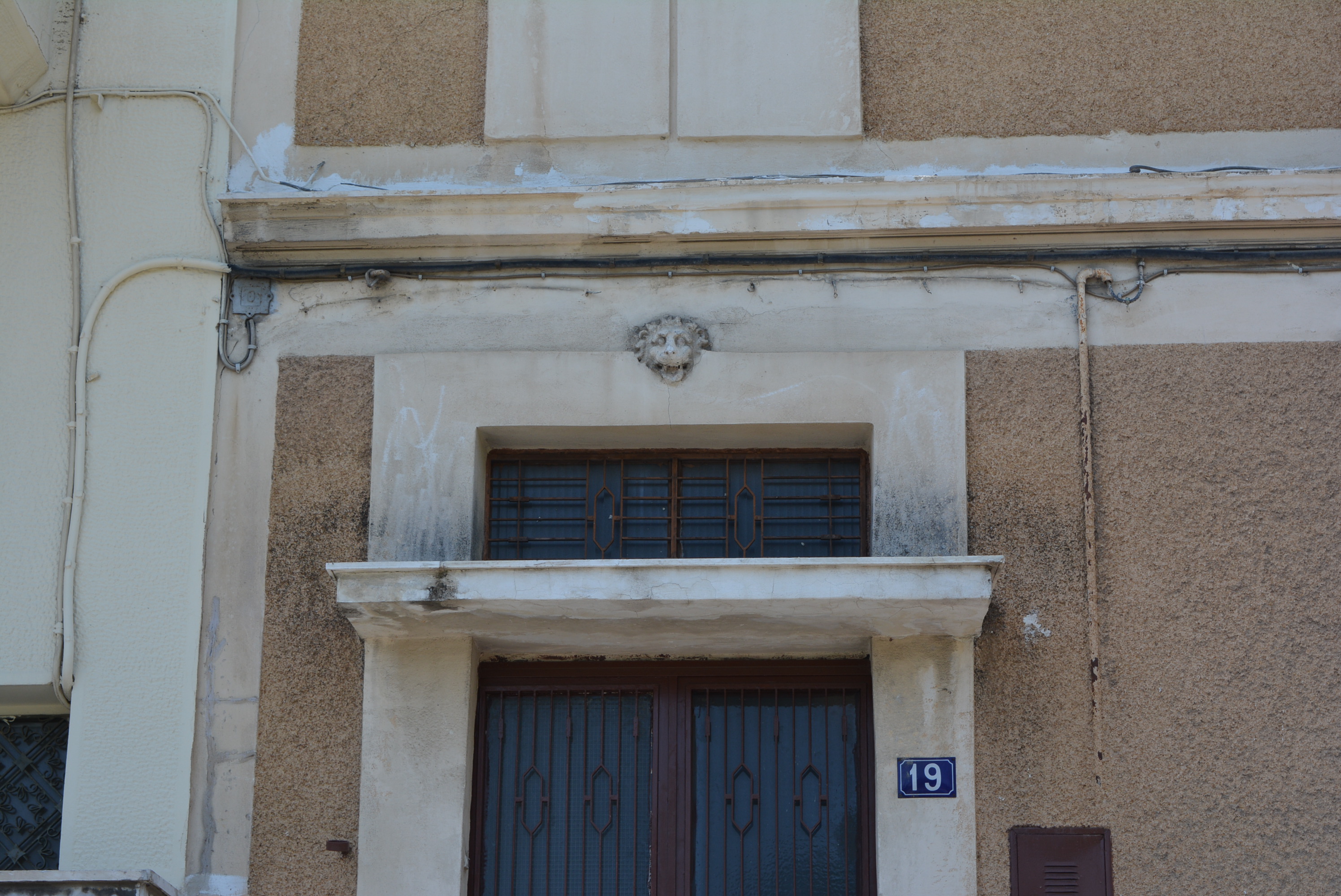 Detail of the entrance door (2015)