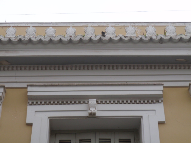 Flat roof detail