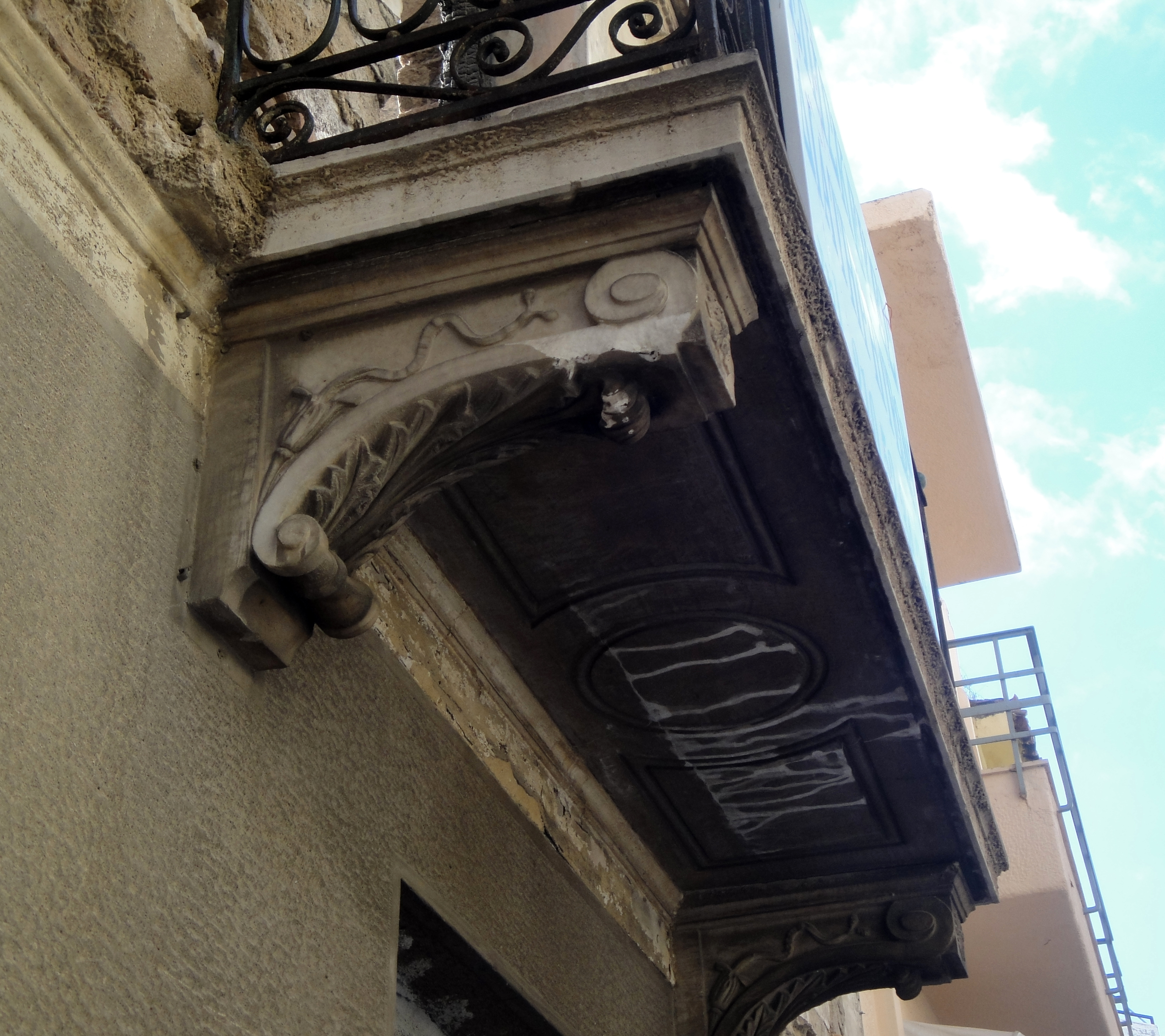 Detail of balcony