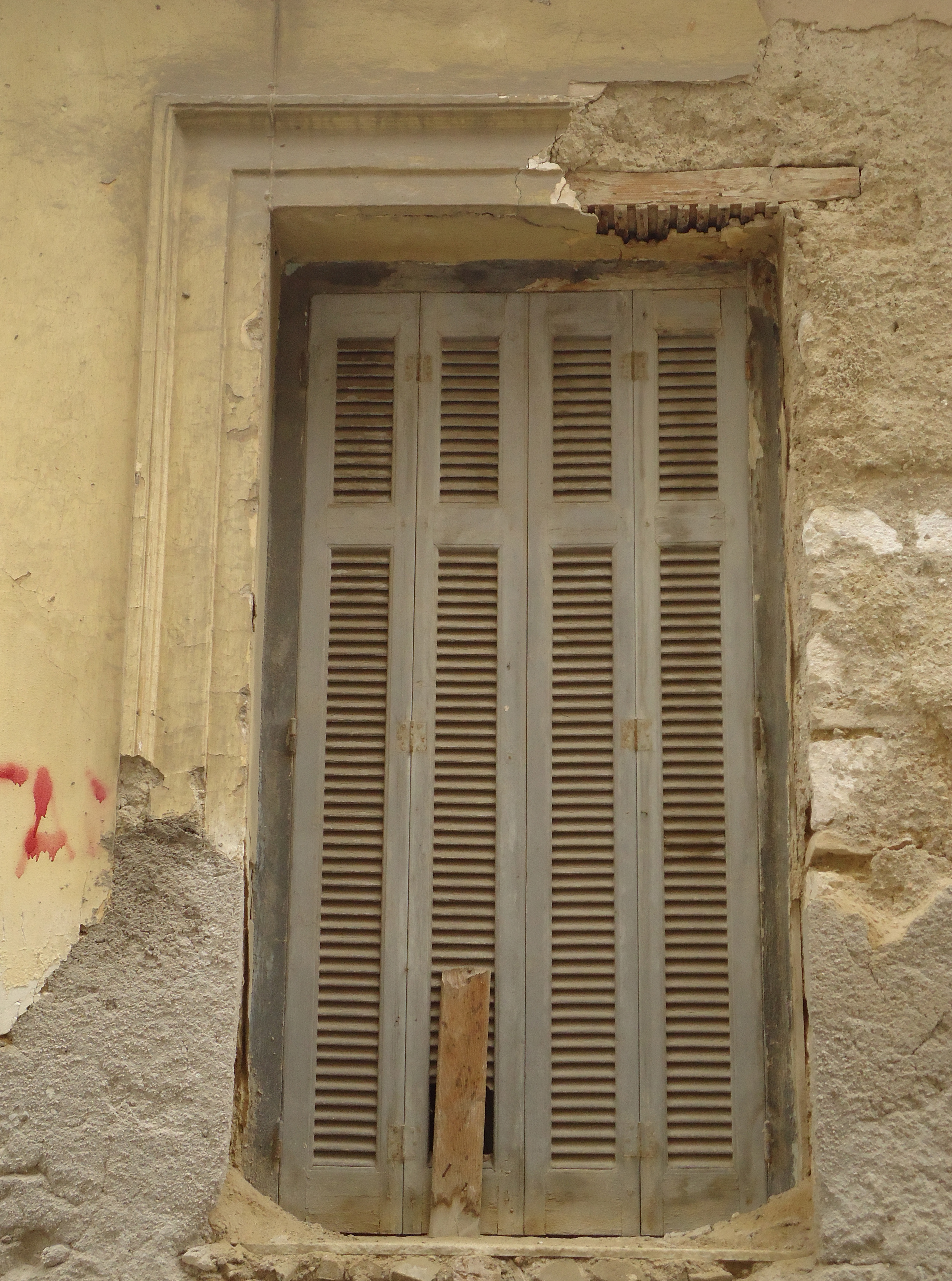 View of the window