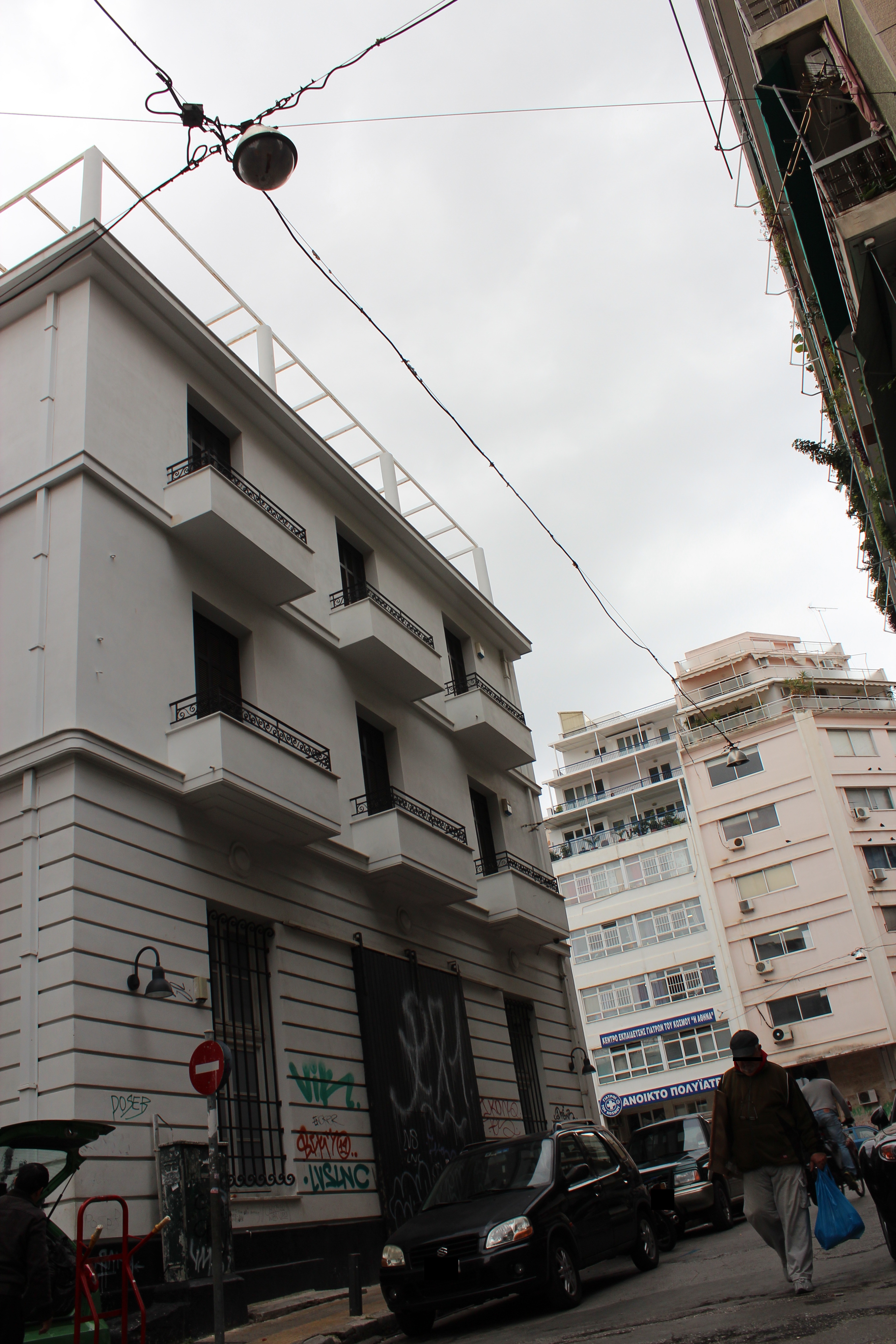 Γενική όψη επί της οδού Κορίνης