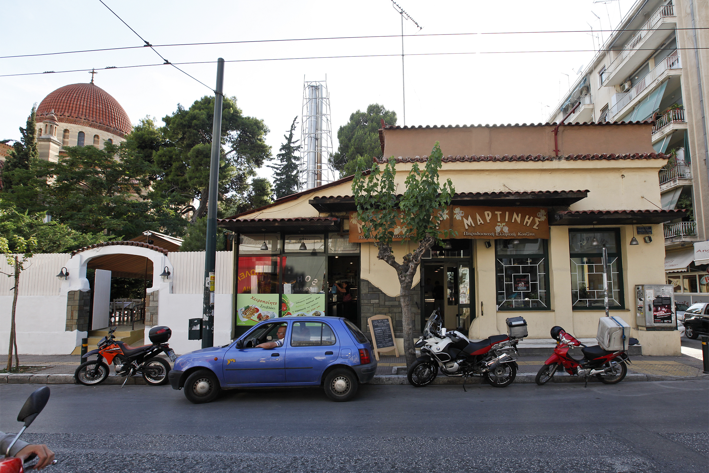 General view, Patision street (2013)