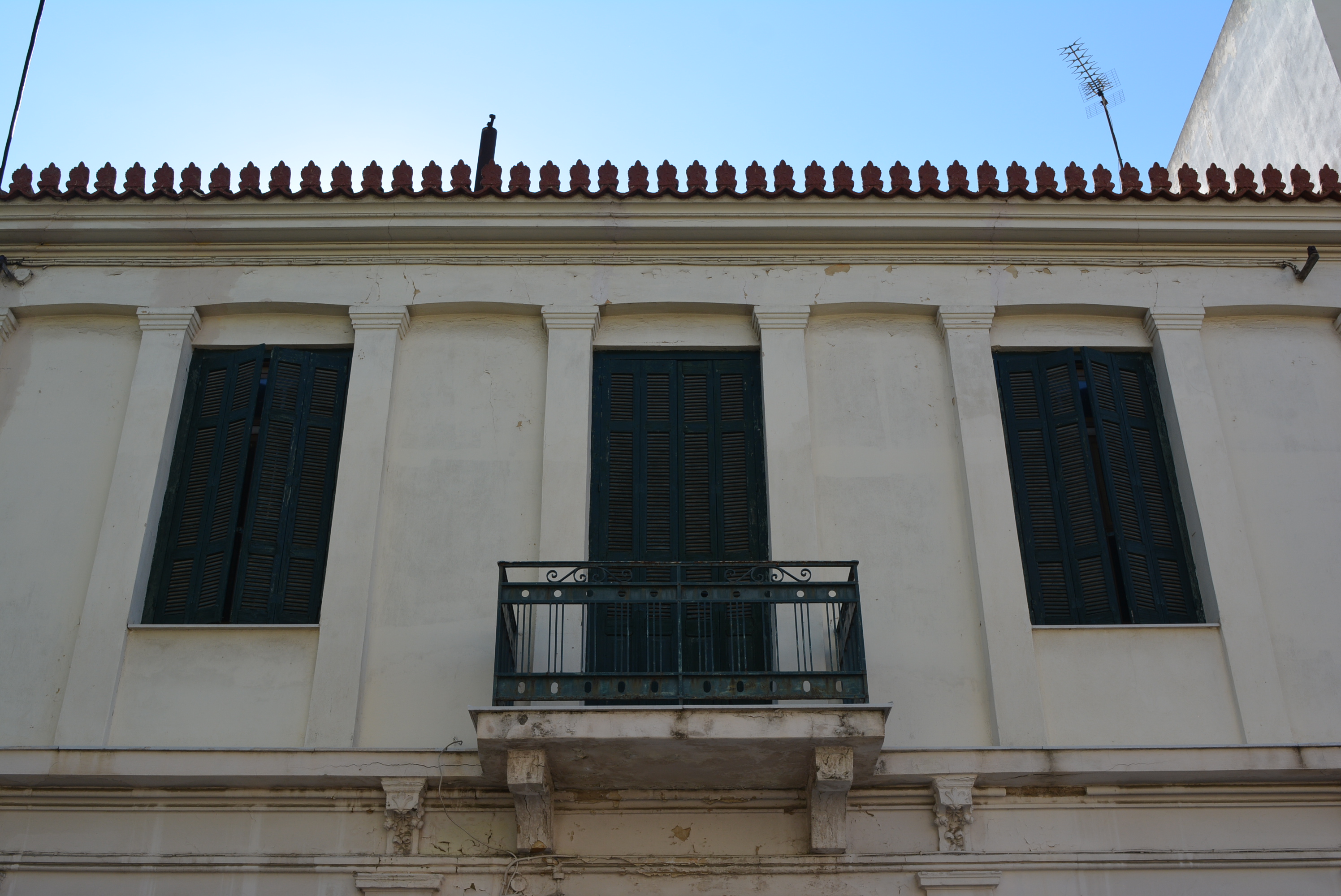 Detail of main facade