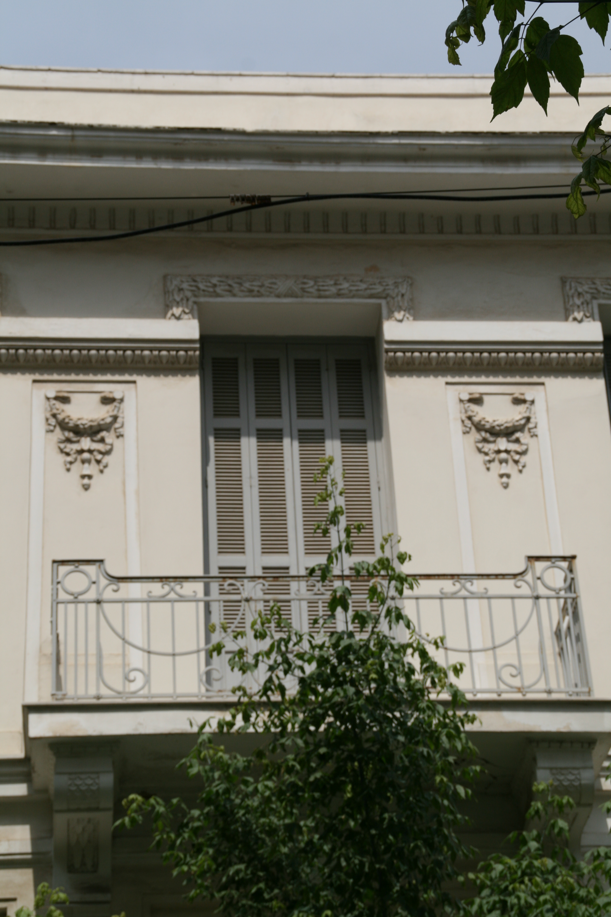 Detail of the facade, balcony (2014)