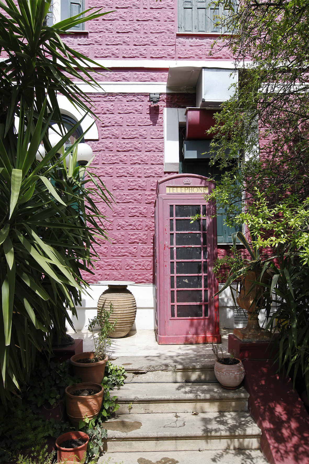 Entrance staircase