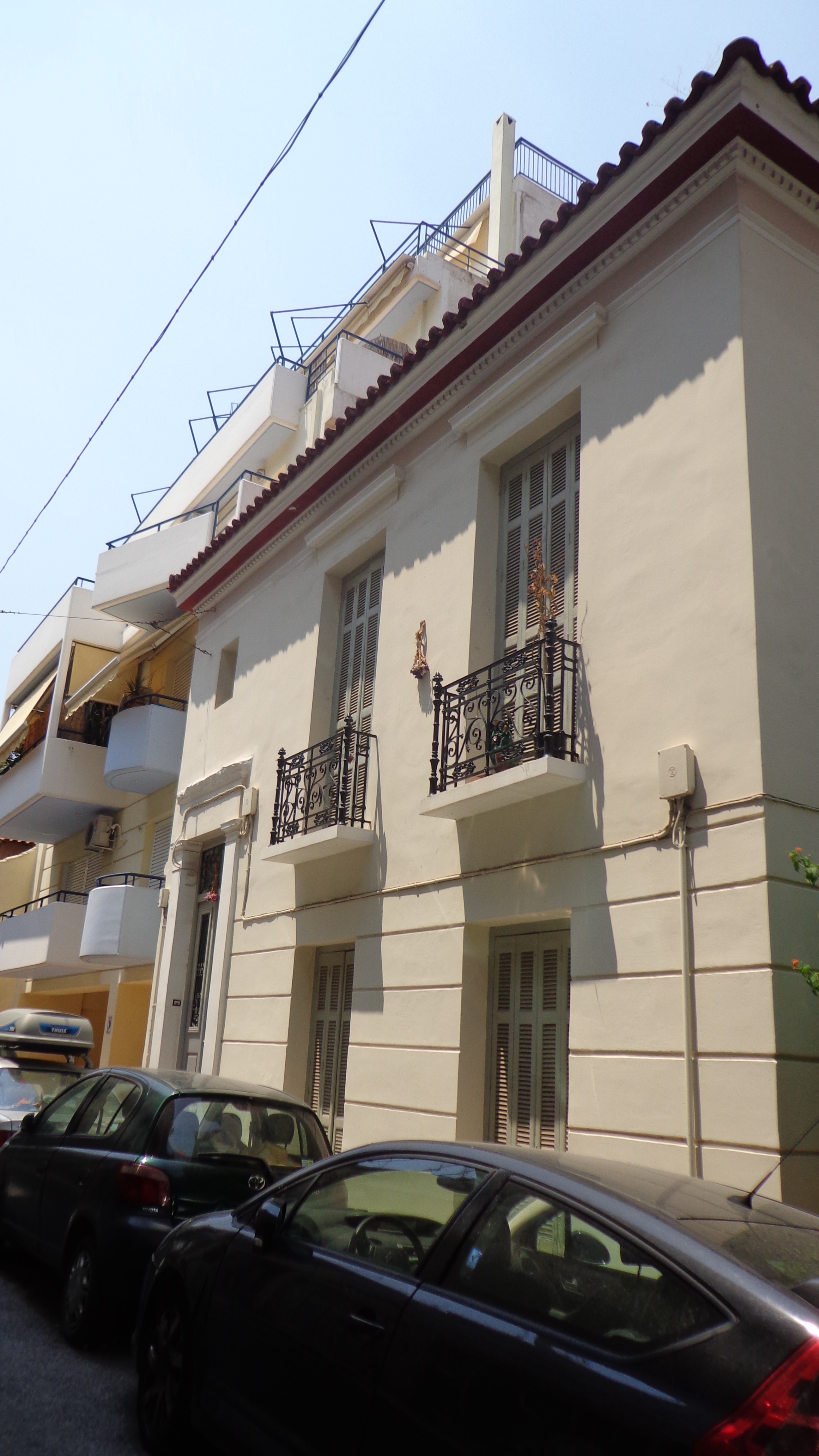 Γενική όψης επί της οδού Νικηφόρου Ουρανού