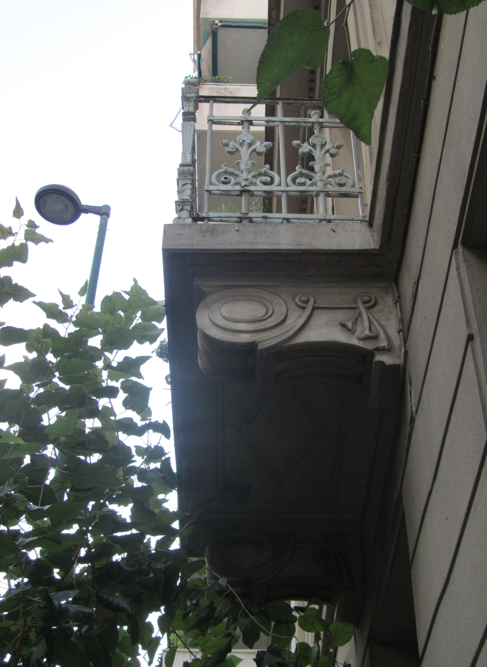 Detail of balcony