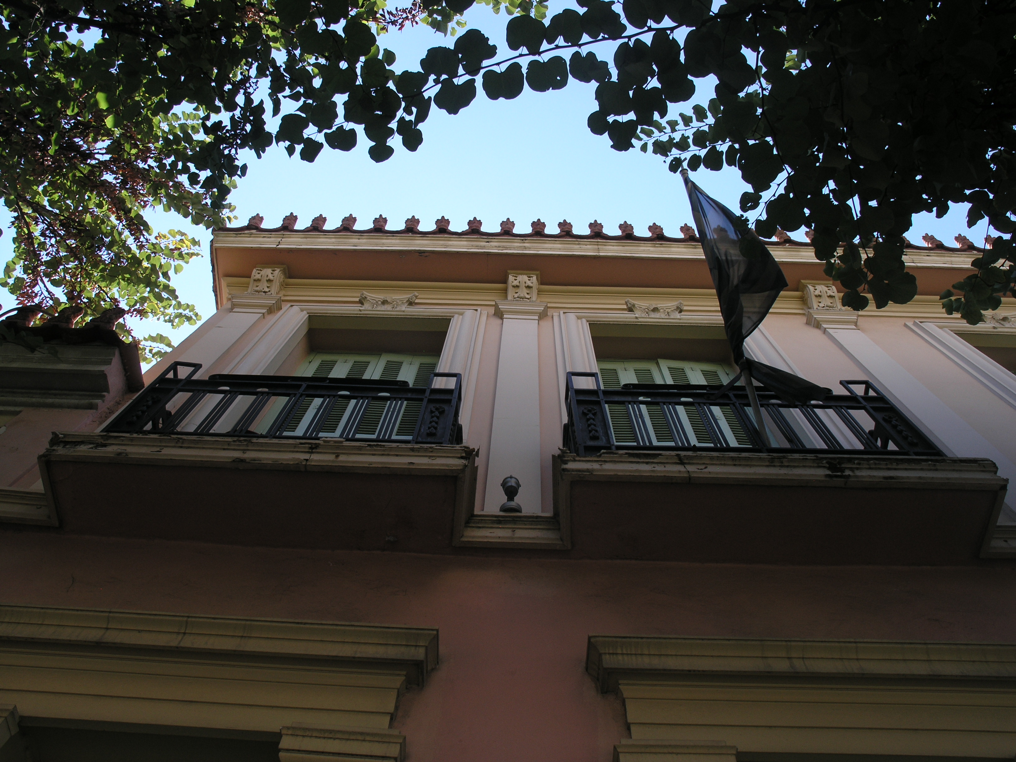 Detail of balcony