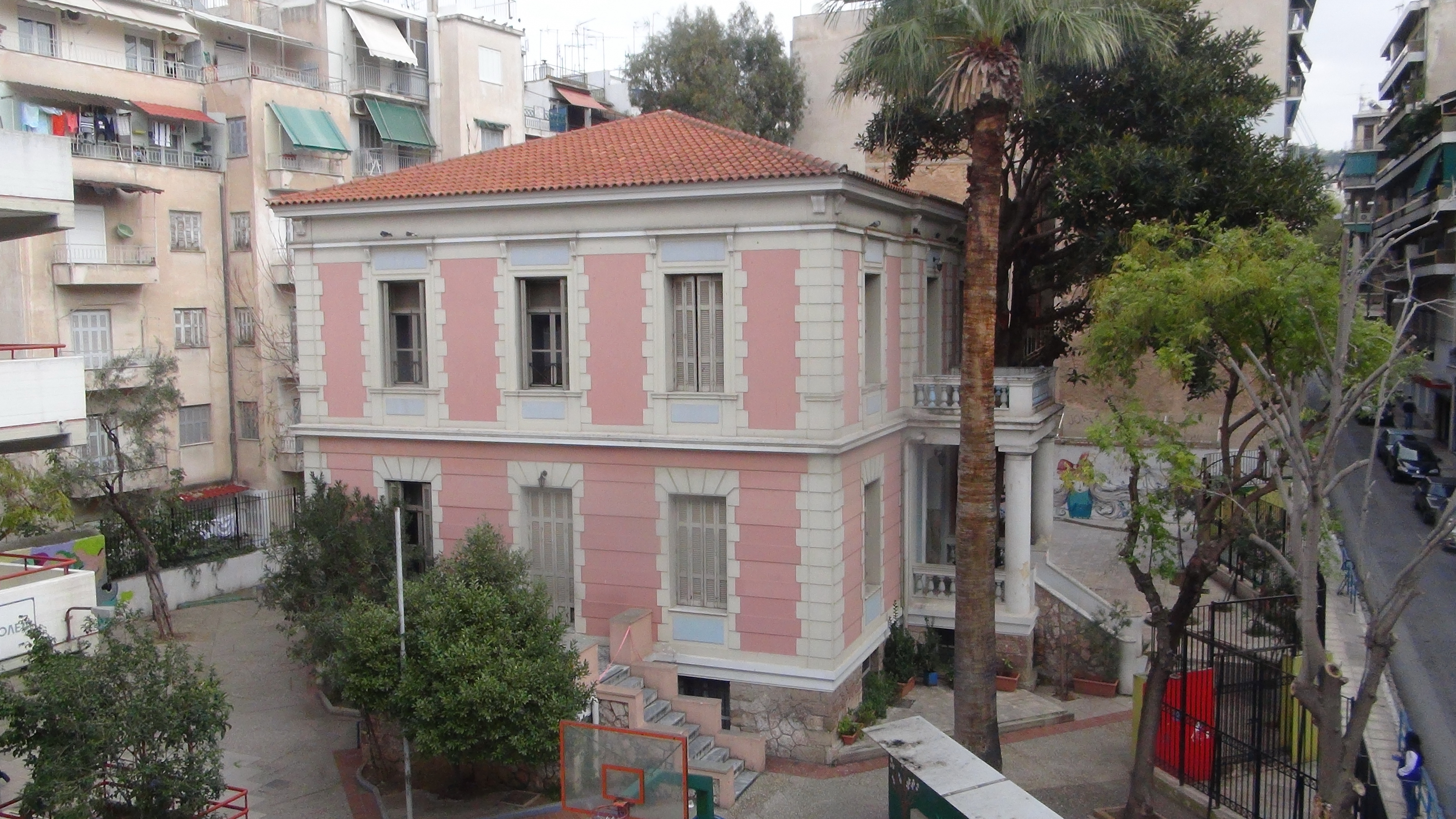General view of the building