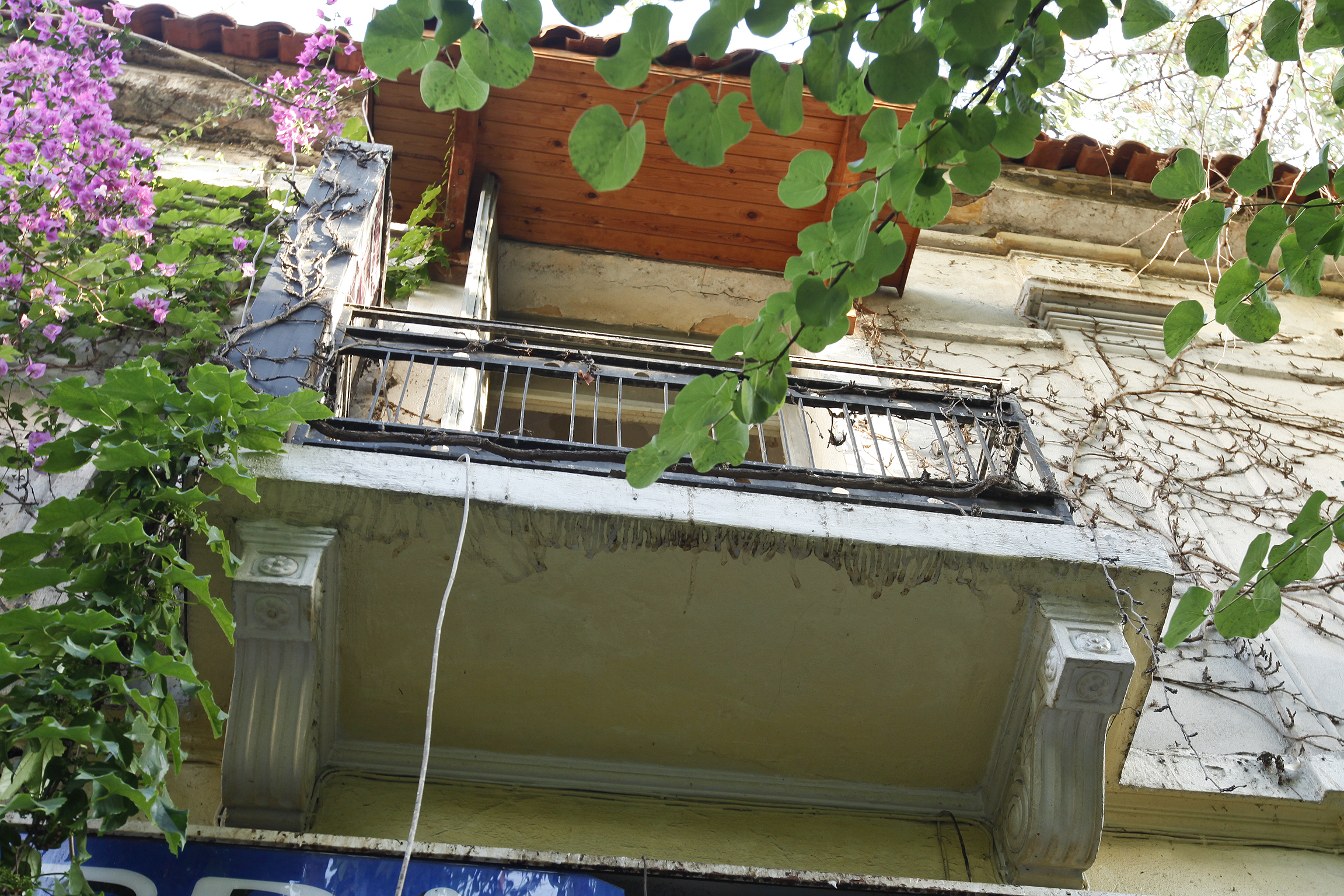 Detail of balcony