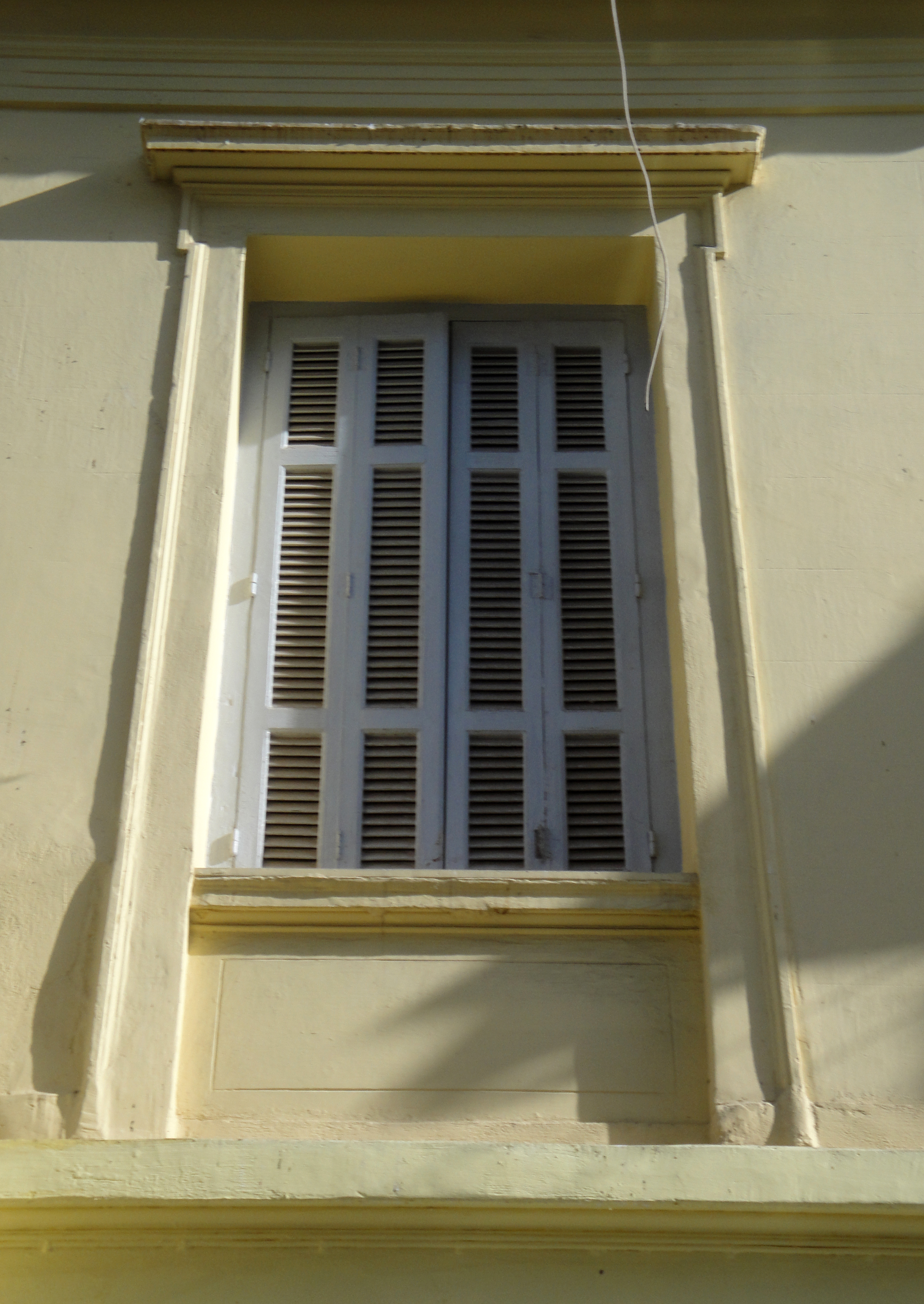 View of the window